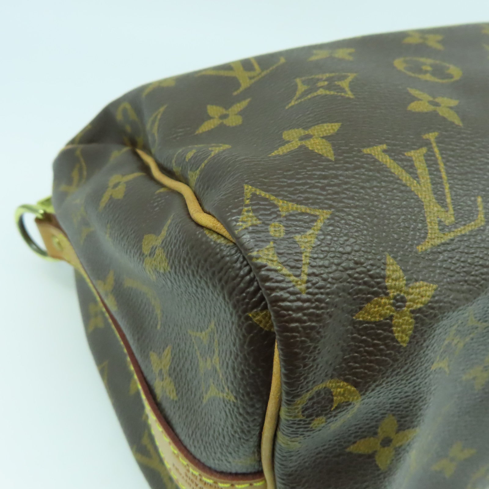 LOUIS VUITTON Monogram Speedy Bandouliere 25金扣手挽肩背兩用袋啡色