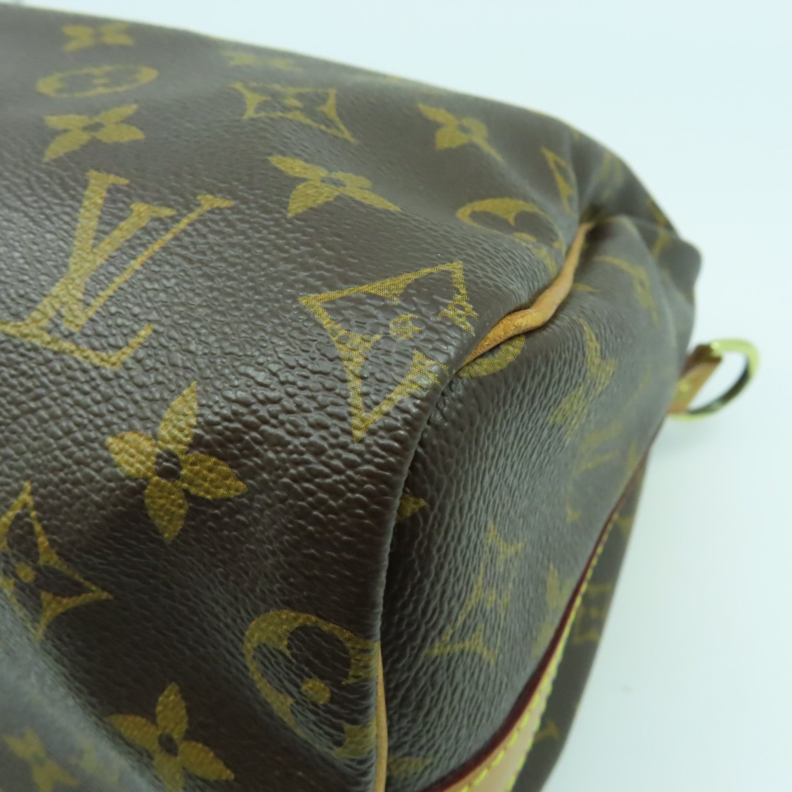 LOUIS VUITTON Monogram Speedy Bandouliere 25金扣手挽肩背兩用袋啡色
