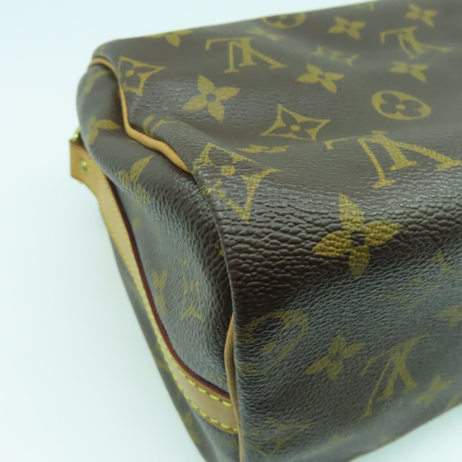 LOUIS VUITTON Monogram Speedy Bandouliere 25金扣手挽肩背兩用袋啡色