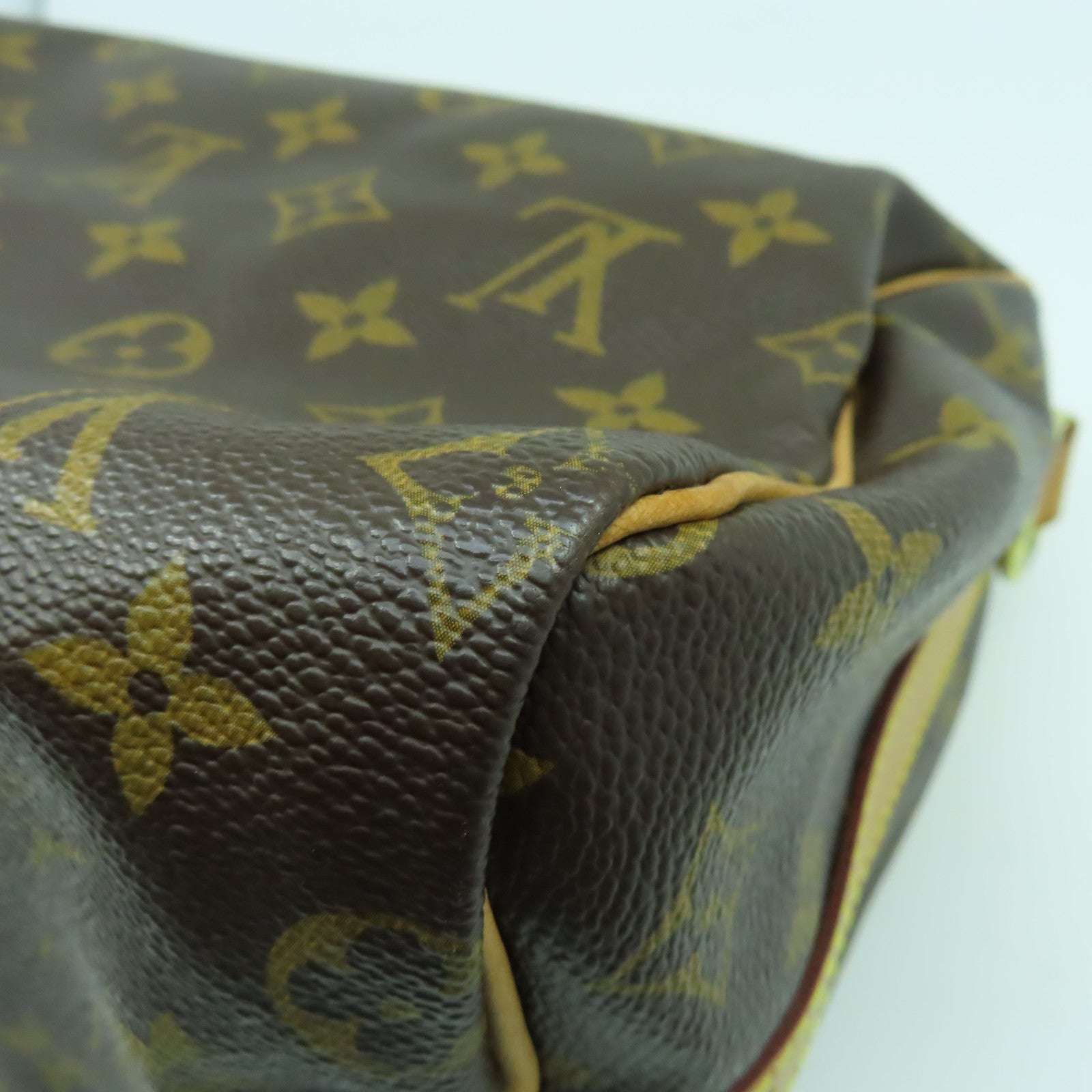 LOUIS VUITTON Monogram Speedy Bandouliere 25金扣手挽肩背兩用袋啡色