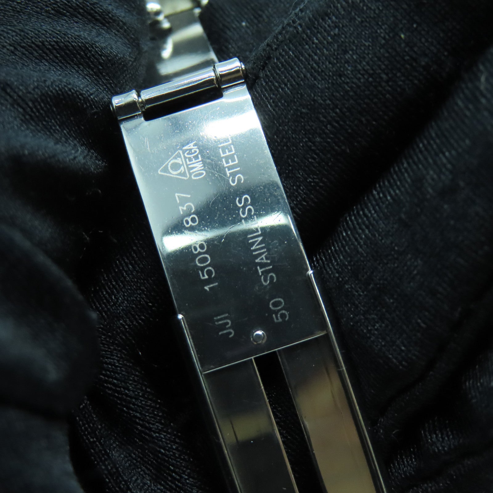 OMEGA De Ville Co-Axial 18K黃金/不鏽鋼手錶自動機芯銀色/白色