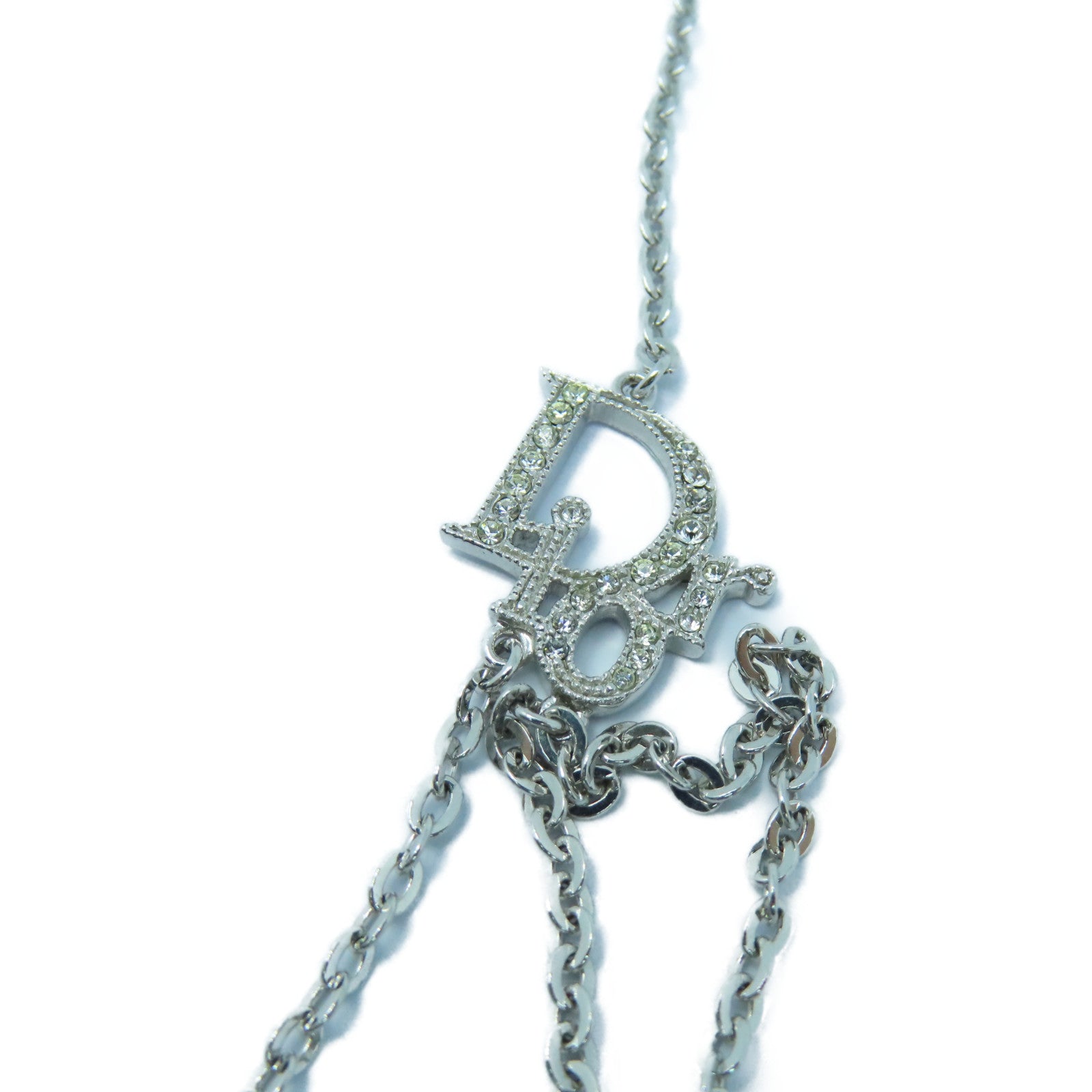 Dior 金屬Necklaces項鍊銀色