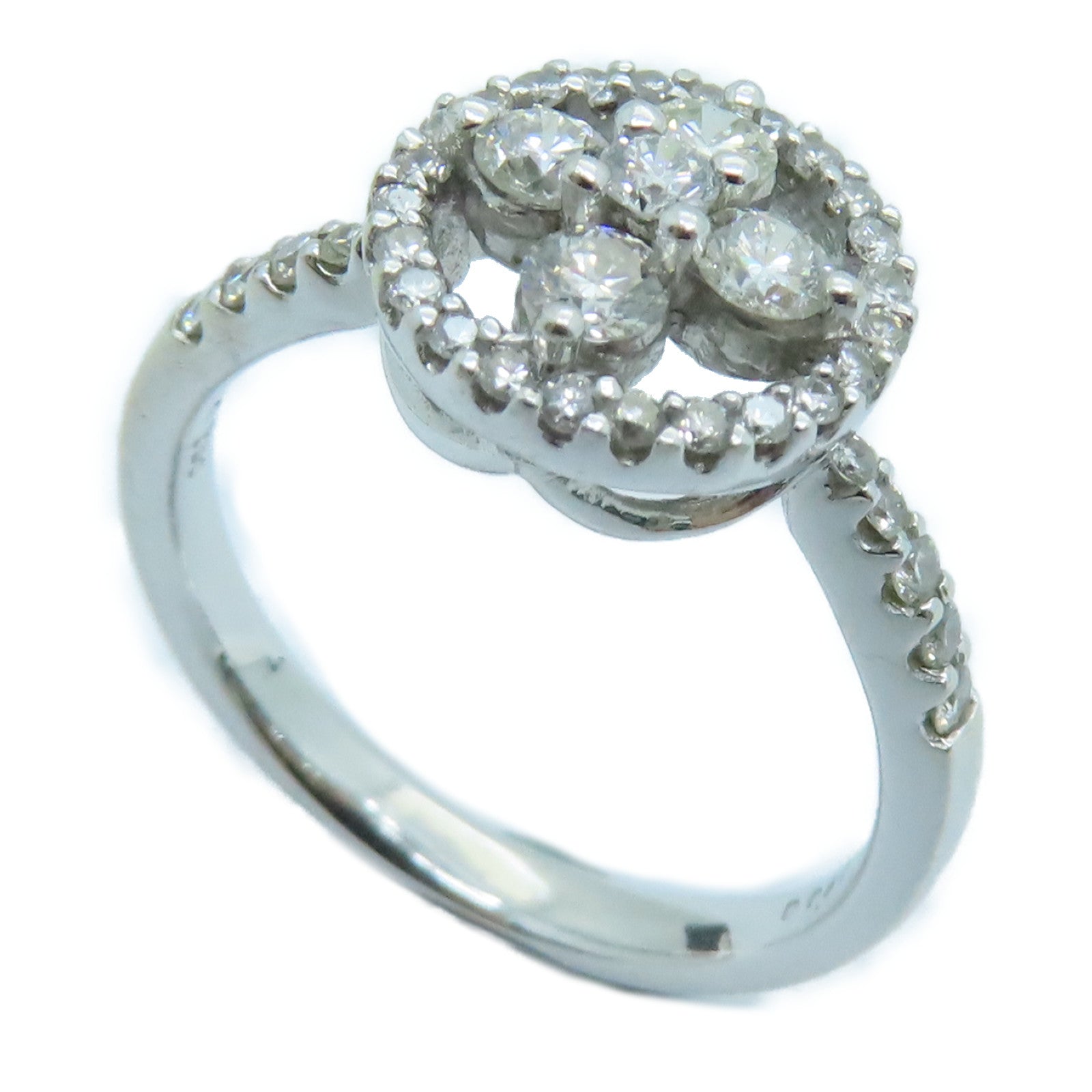 JEWELRY 18K白金Diamond Ring鑽石戒指 US#6.25