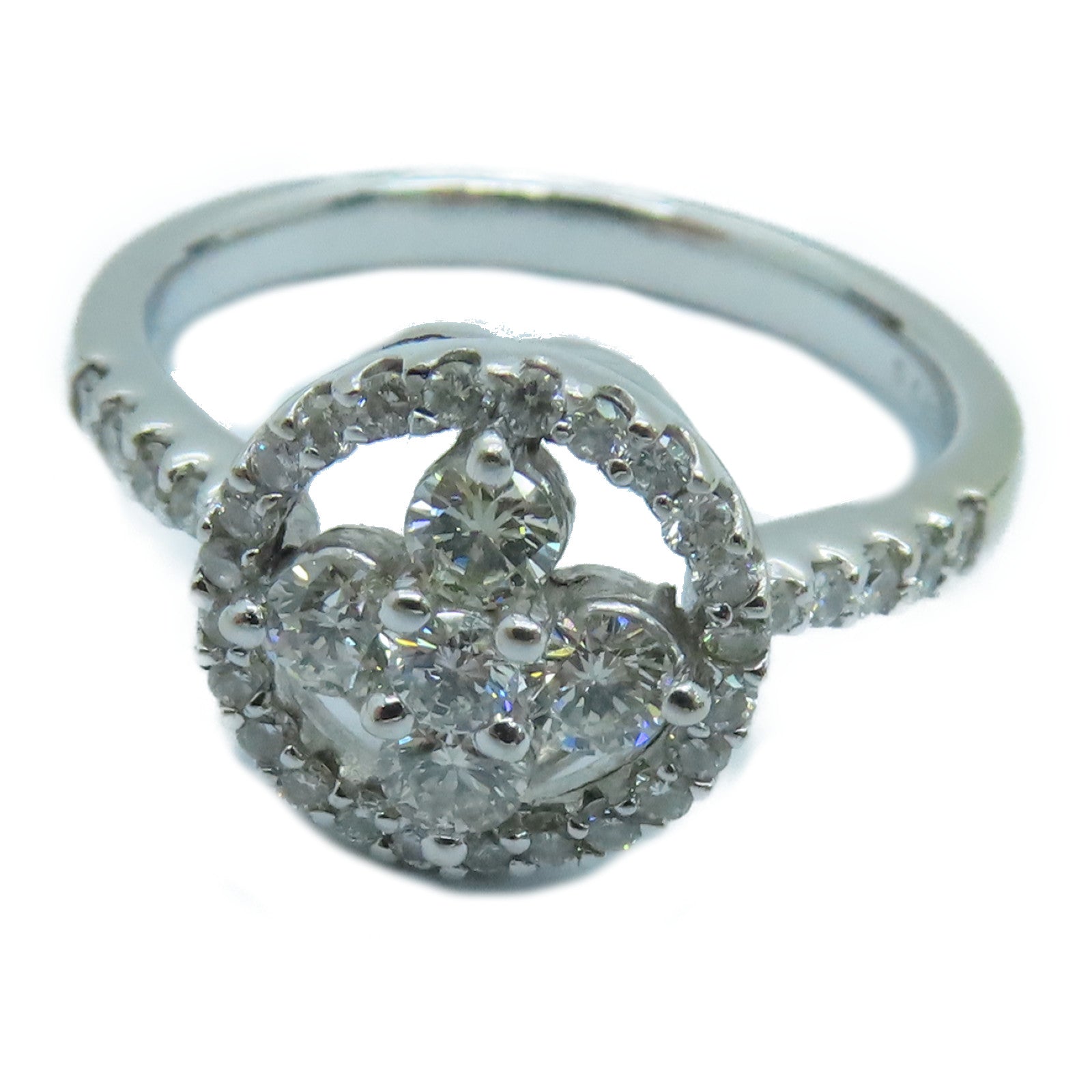 JEWELRY 18K白金Diamond Ring鑽石戒指 US#6.25