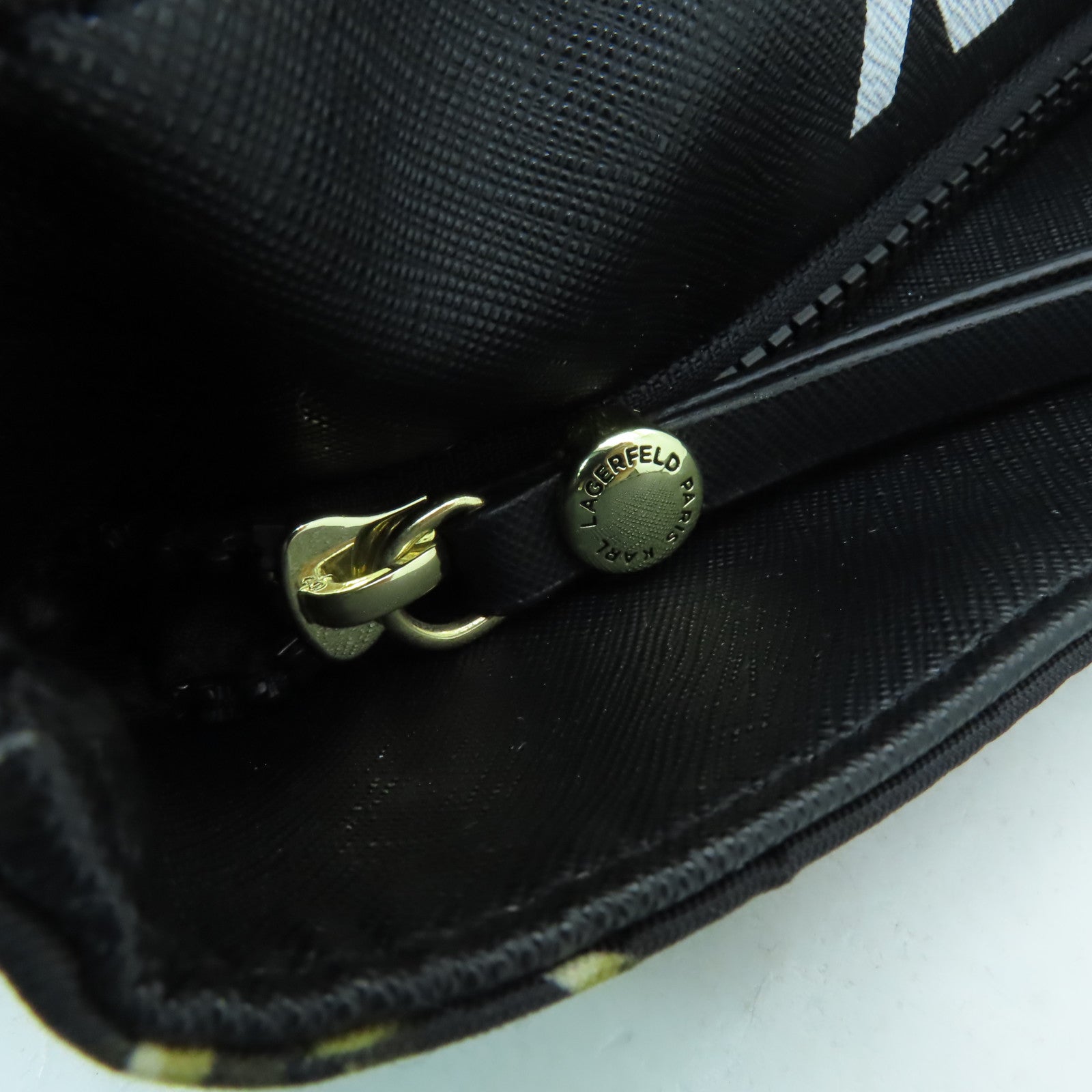 KARL LAGERFELD 尼龍Karl Lagerfeld Tote Bag金扣手挽袋黑色