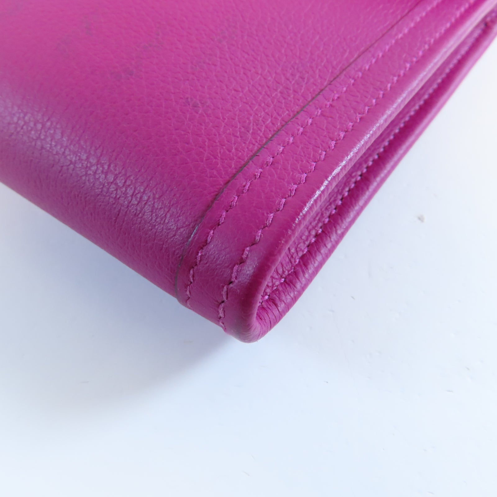HERMES Evercolor皮革Jige 29手拿包Rose Shocking驚艷粉色