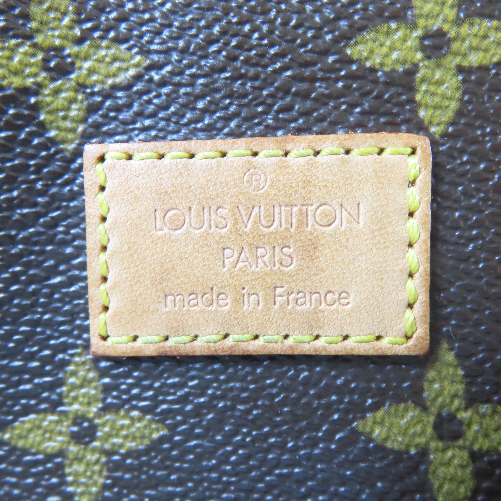 LOUIS VUITTON Monogram Saumur 30金扣肩背袋啡色