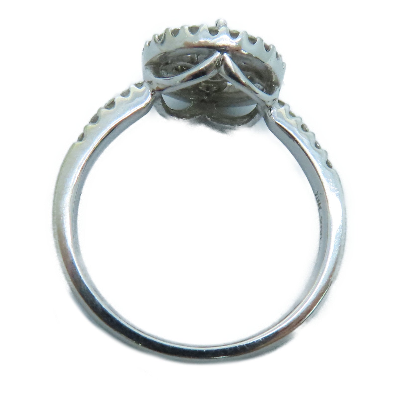 JEWELRY 18K白金Diamond Ring鑽石戒指 US#6.25