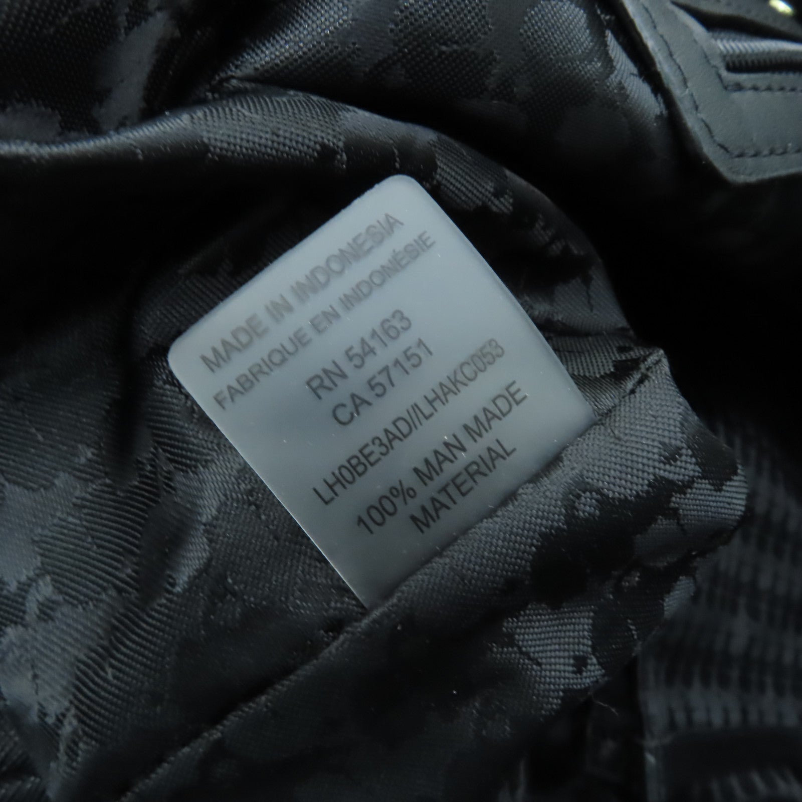 KARL LAGERFELD 尼龍Karl Lagerfeld Tote Bag金扣手挽袋黑色