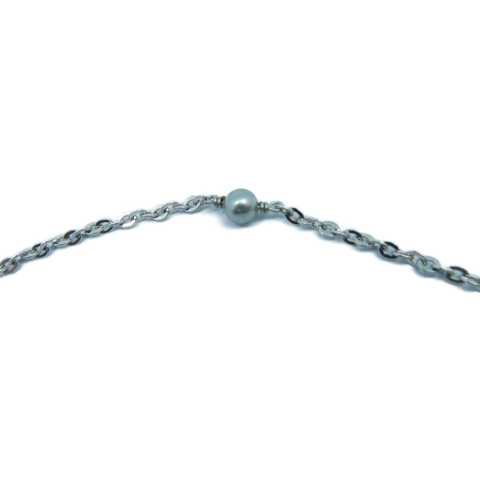 Dior 金屬Necklaces項鍊銀色