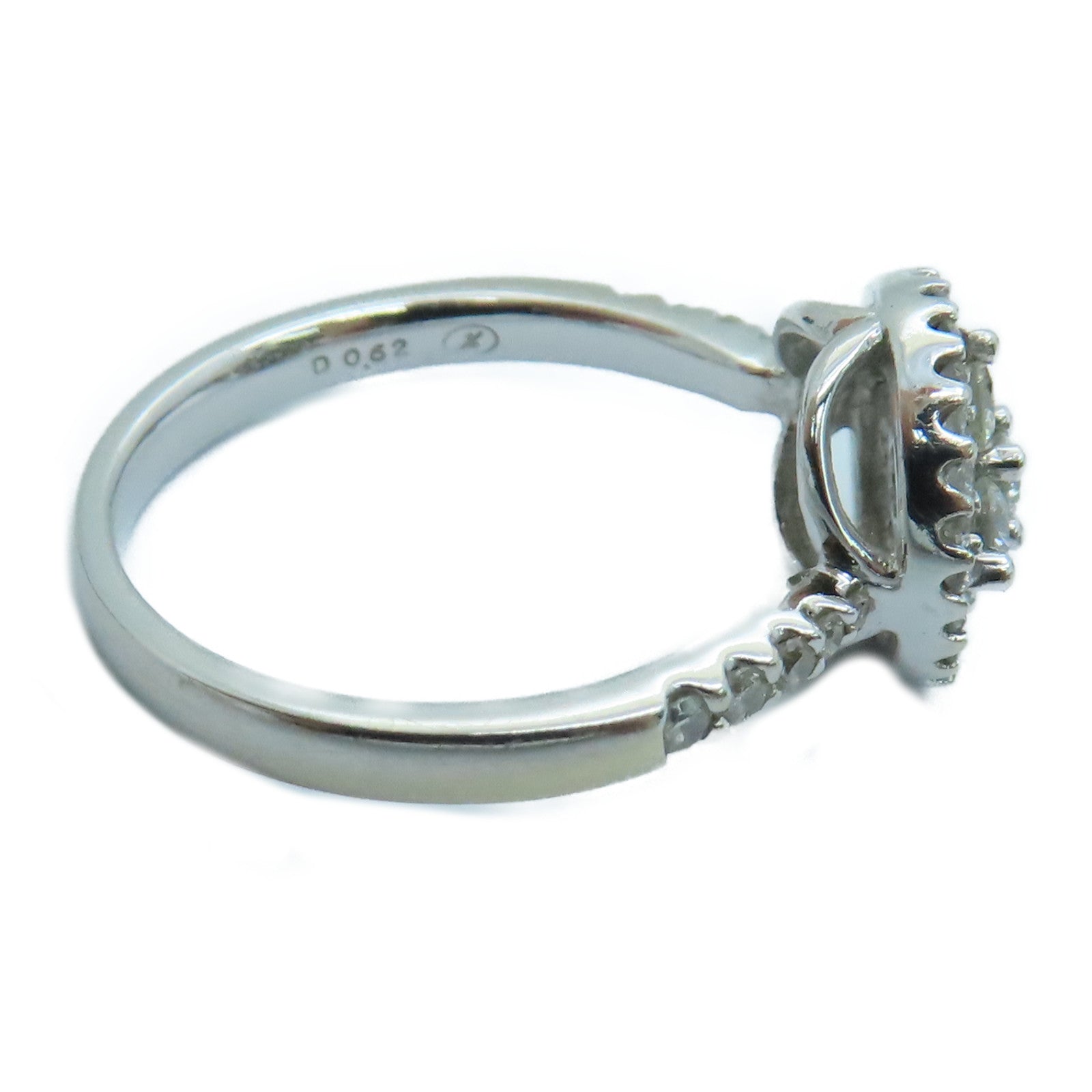 JEWELRY 18K白金Diamond Ring鑽石戒指 US#6.25