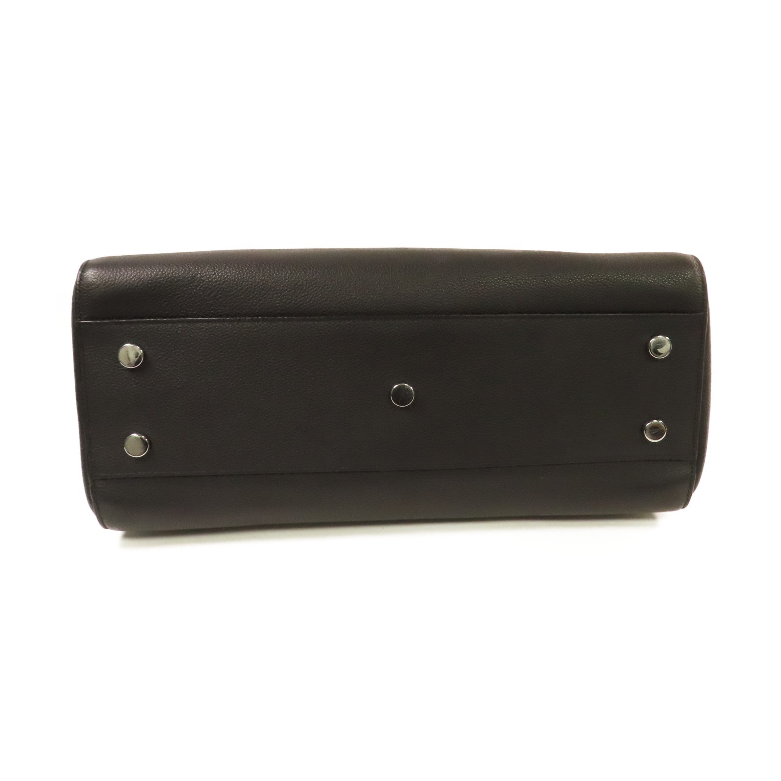 SAINT LAURENT 牛皮皮革Cabas Rive Gauche Bag手挽肩背兩用袋黑色