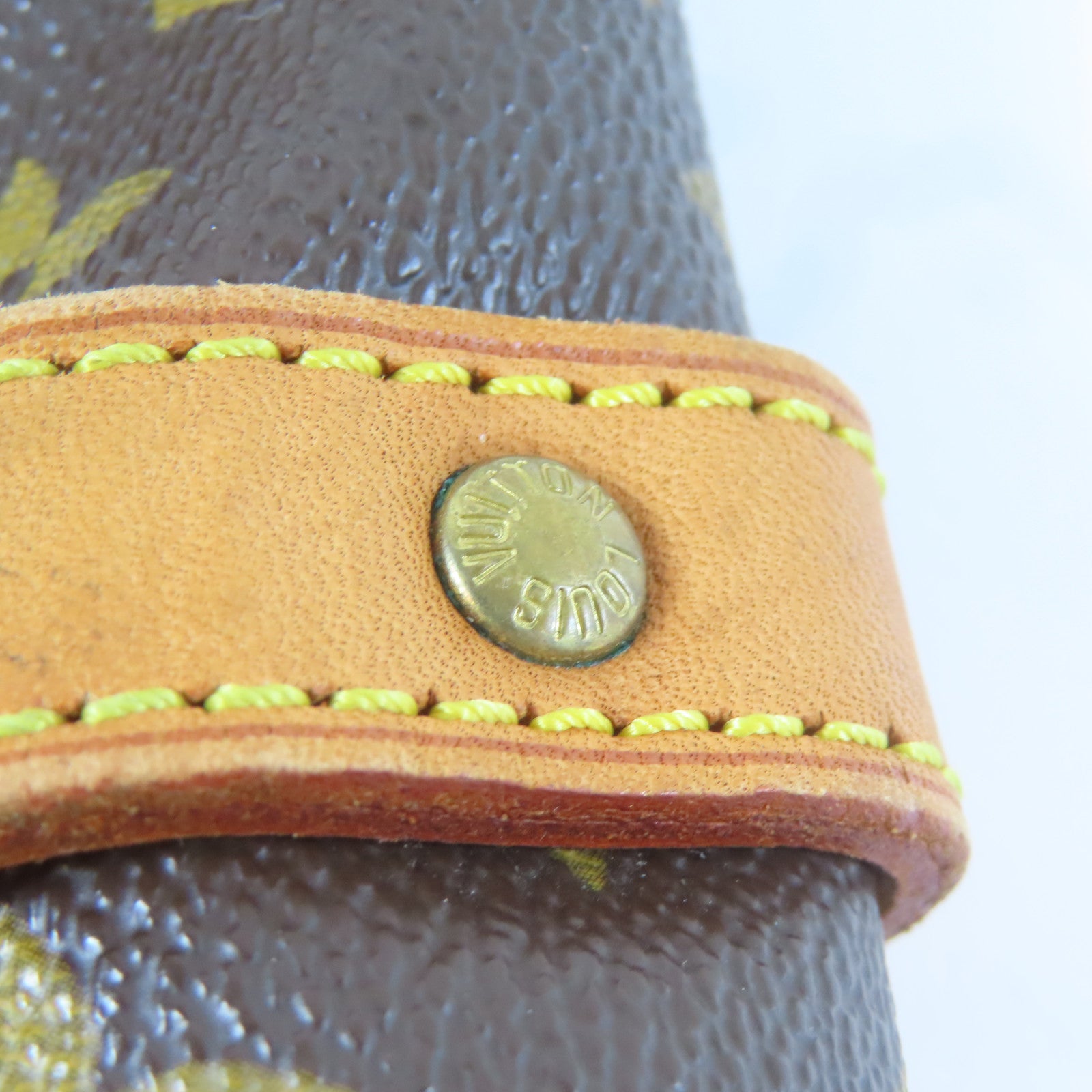LOUIS VUITTON Monogram Saumur 30金扣肩背袋啡色