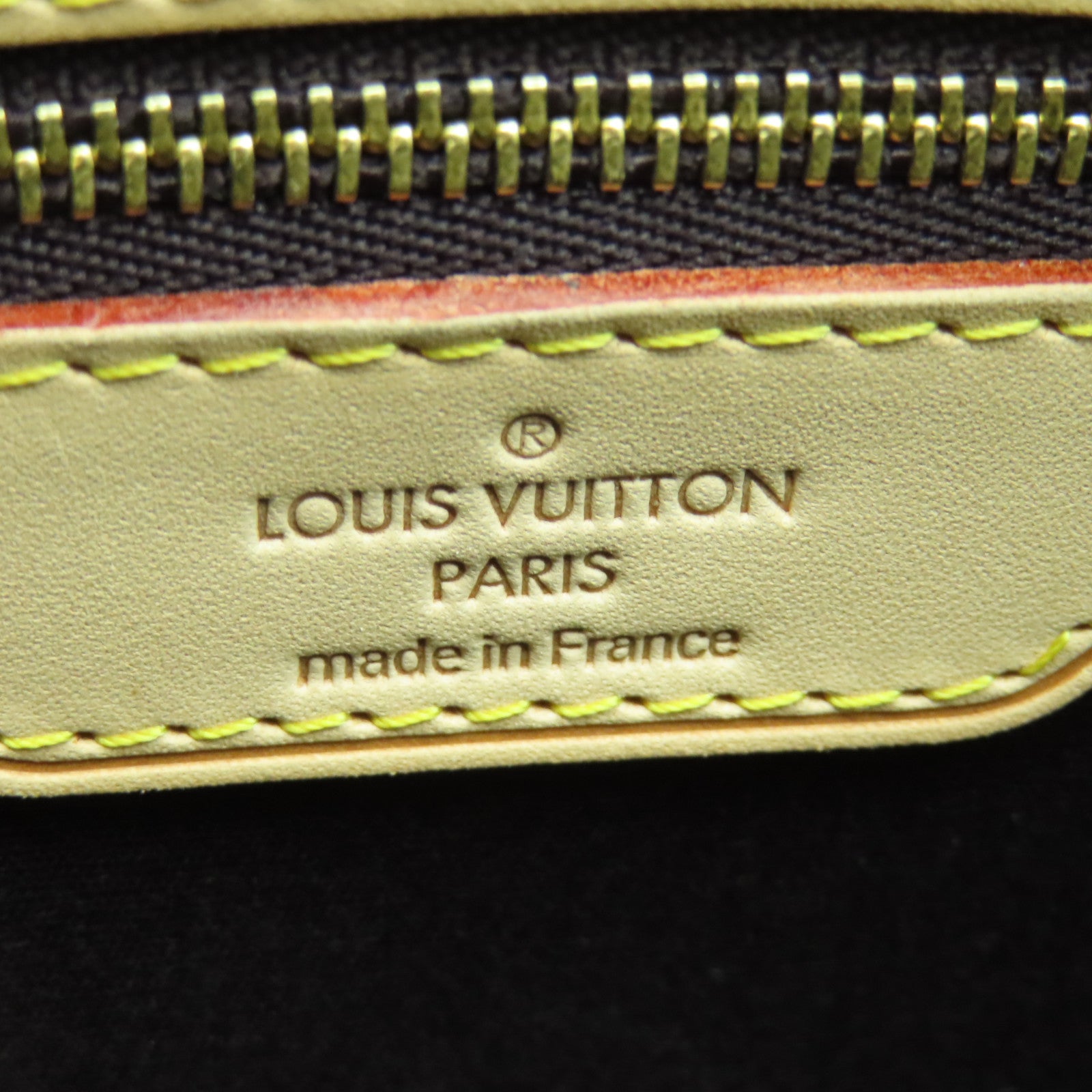LOUIS VUITTON Monogram Vernis Brea MM金扣手挽肩背兩用袋酒紅色