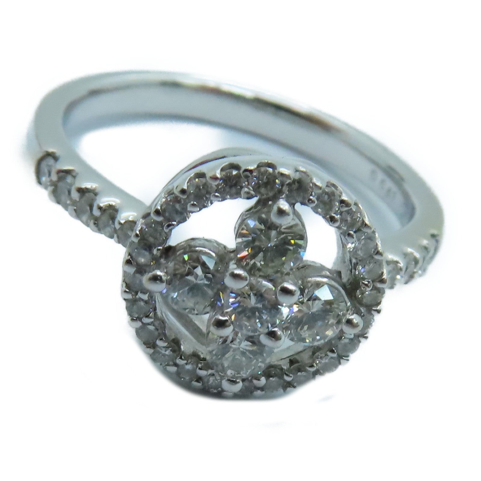 JEWELRY 18K白金Diamond Ring鑽石戒指 US#6.25