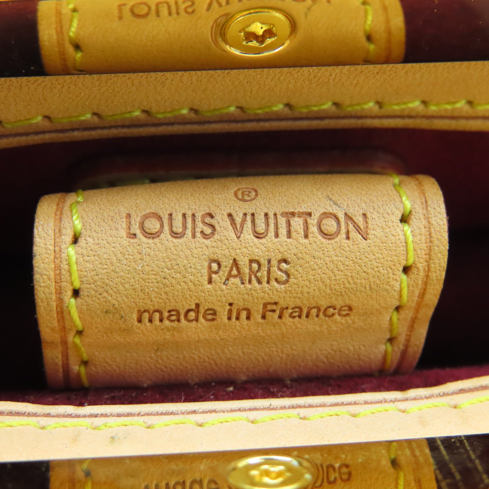 LOUIS VUITTON Monogram Multicolore Judy MM Gold Buckle Handle Shoulder Bag White/Brown