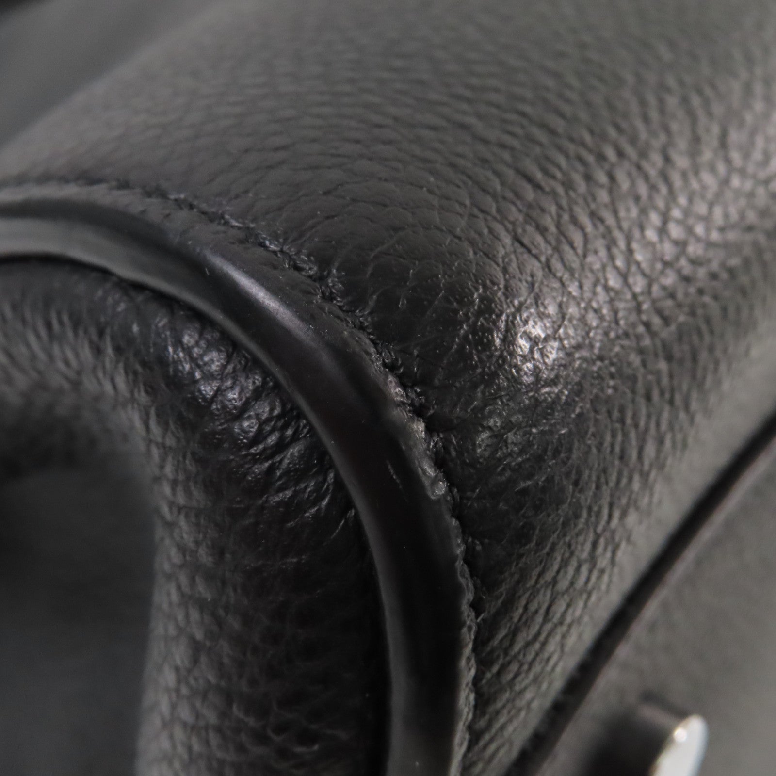 SAINT LAURENT 牛皮皮革Cabas Rive Gauche Bag手挽肩背兩用袋黑色