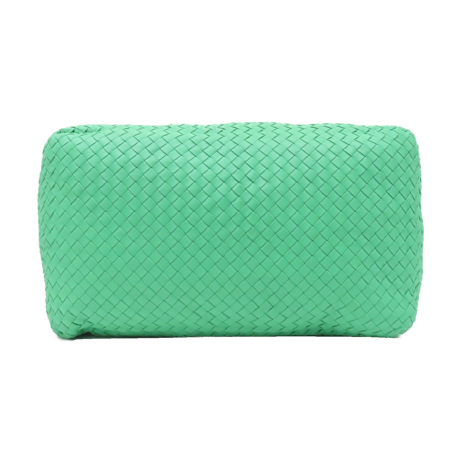 BOTTEGA VENETA 羊皮皮革Shoulder Bag黑扣肩背袋綠色