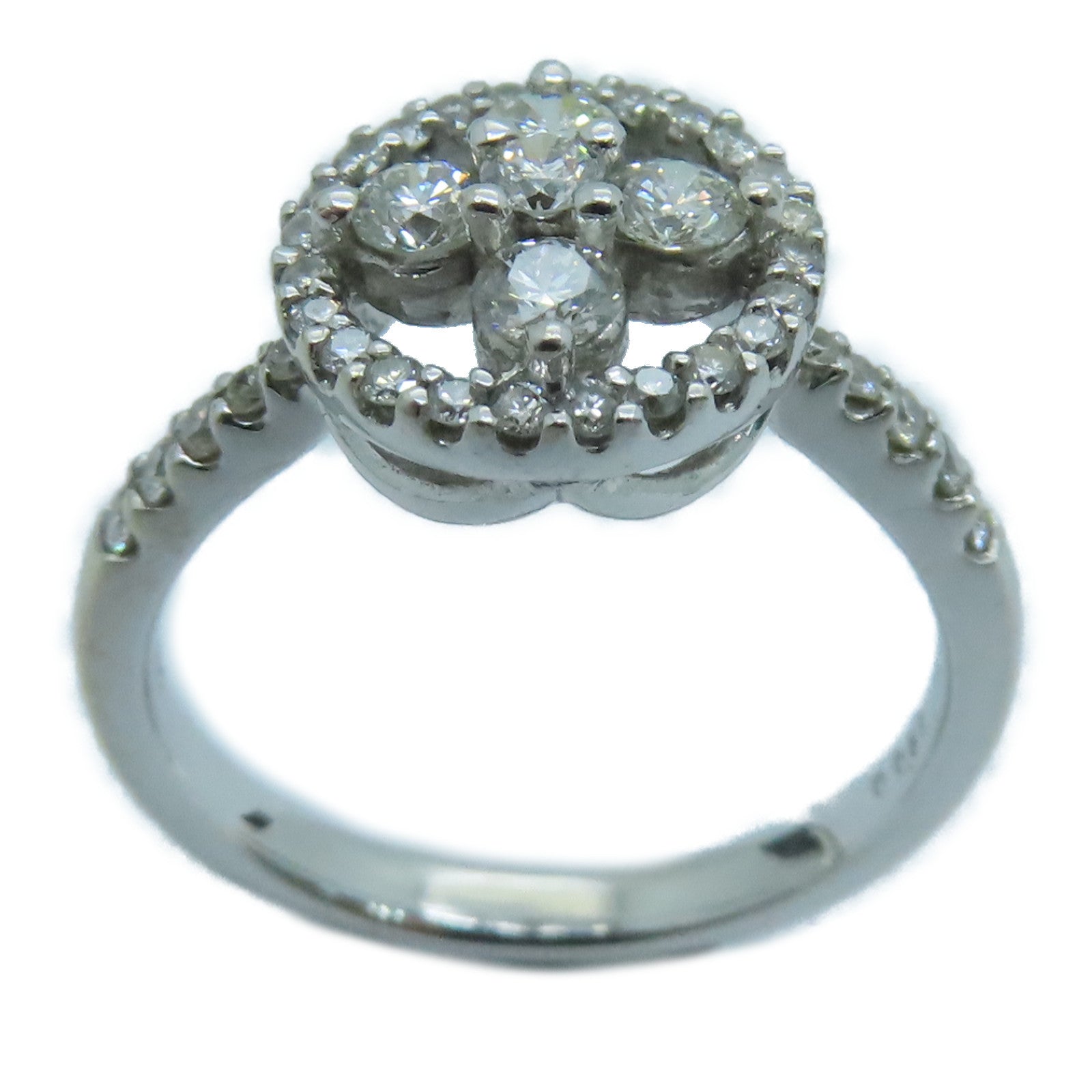 JEWELRY 18K白金Diamond Ring鑽石戒指 US#6.25