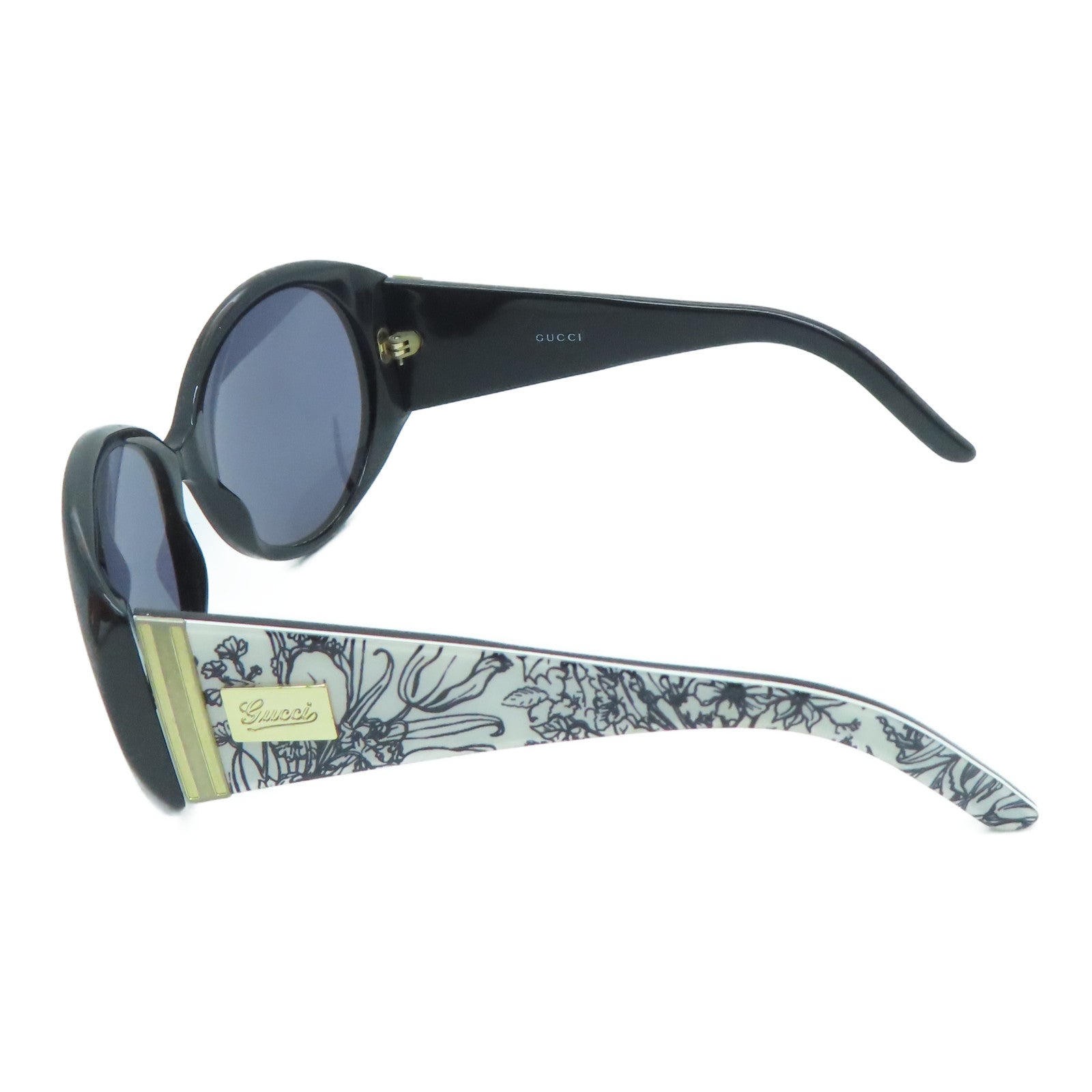 GUCCI 【激減優惠】PVC Sunglasses太陽眼鏡黑色/白色