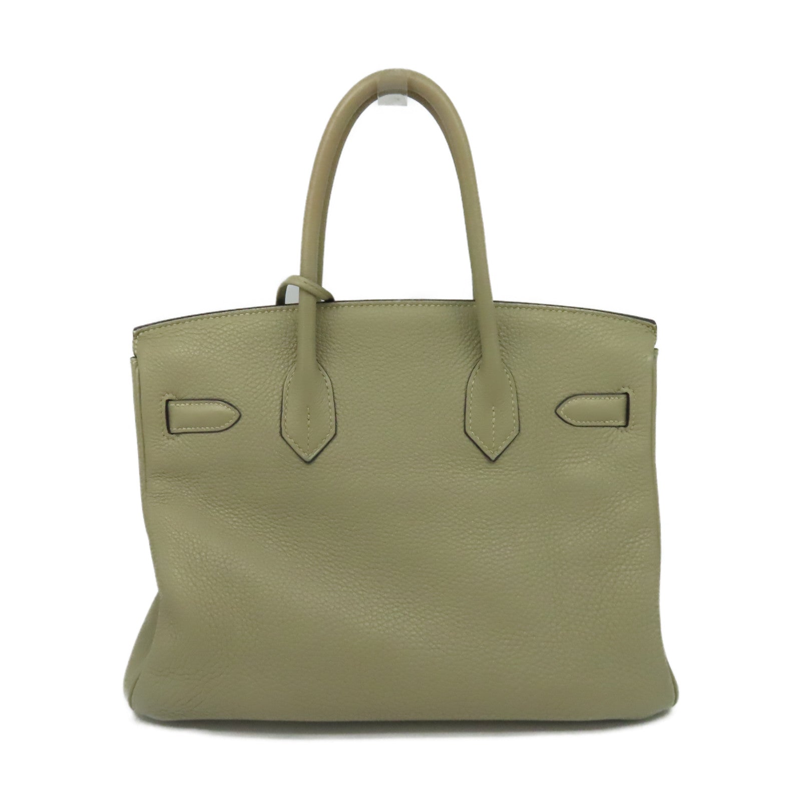 HERMES Togo皮革Birkin 30 Hand Bag金扣手挽袋Gris Tourterelle斑鳩灰色
