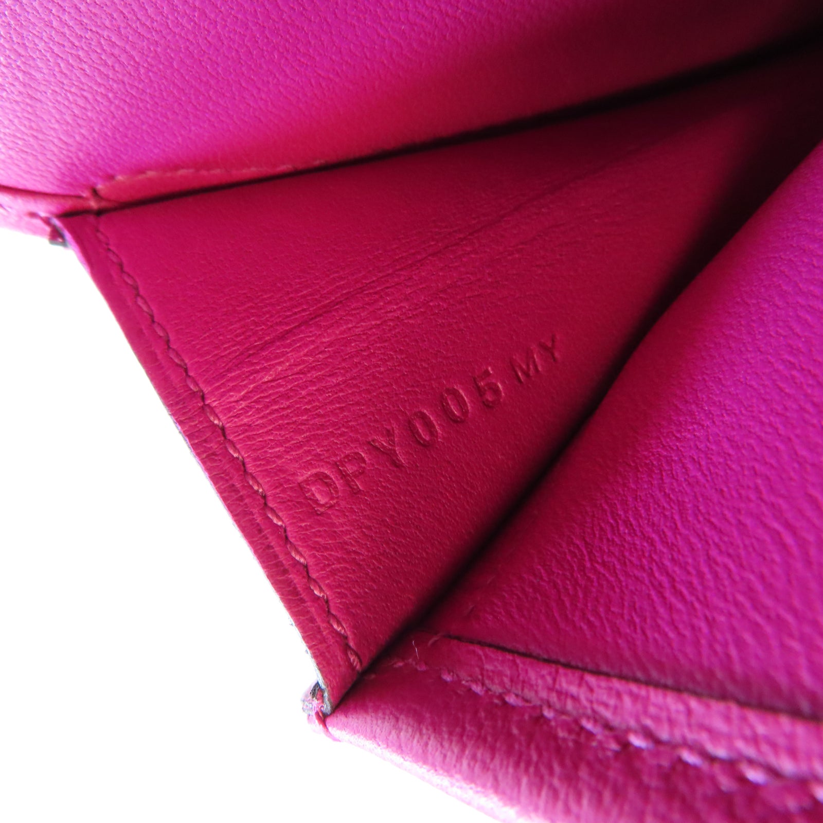HERMES Evercolor皮革Jige 29手拿包Rose Shocking驚艷粉色