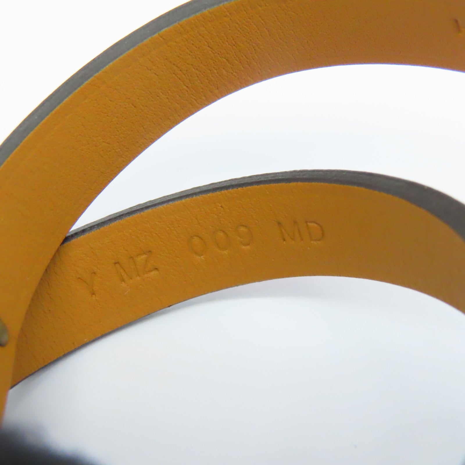 HERMES Swift皮革Kelly Double Tour bracelet Framboise粉红色