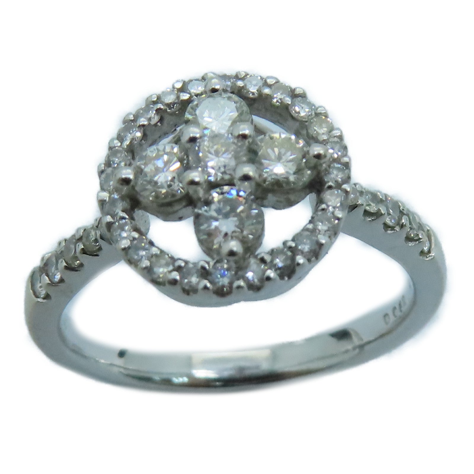 JEWELRY 18K白金Diamond Ring鑽石戒指 US#6.25