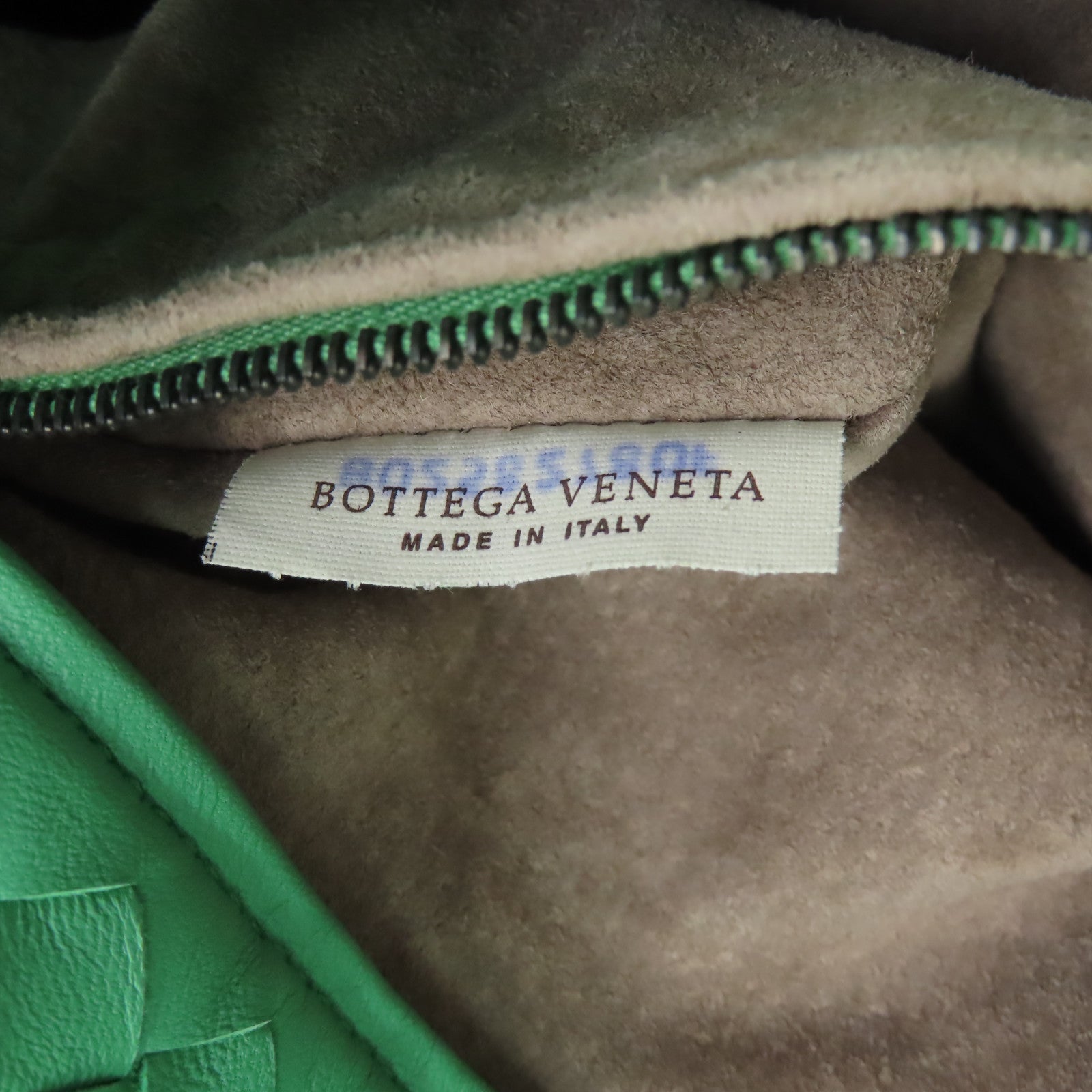BOTTEGA VENETA 羊皮皮革Shoulder Bag黑扣肩背袋綠色