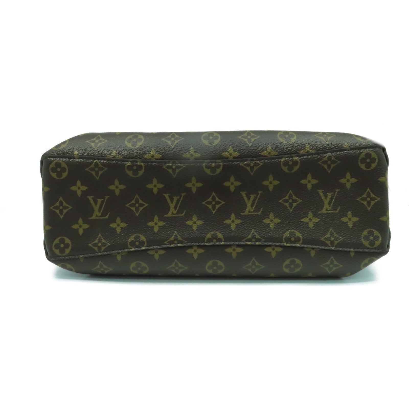 LOUIS VUITTON Monogram Rivoli MM金扣手挽肩背兩用袋啡色
