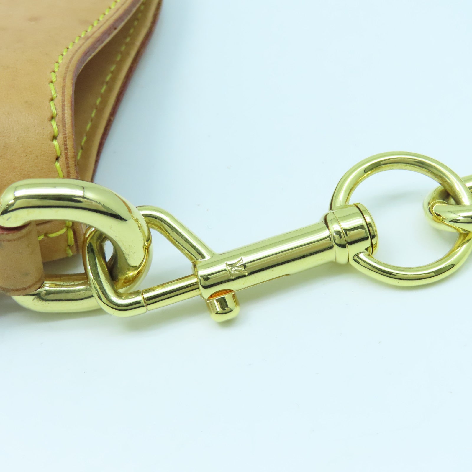 LOUIS VUITTON Monogram Multicolore Judy MM Gold Buckle Handle Shoulder Bag White/Brown
