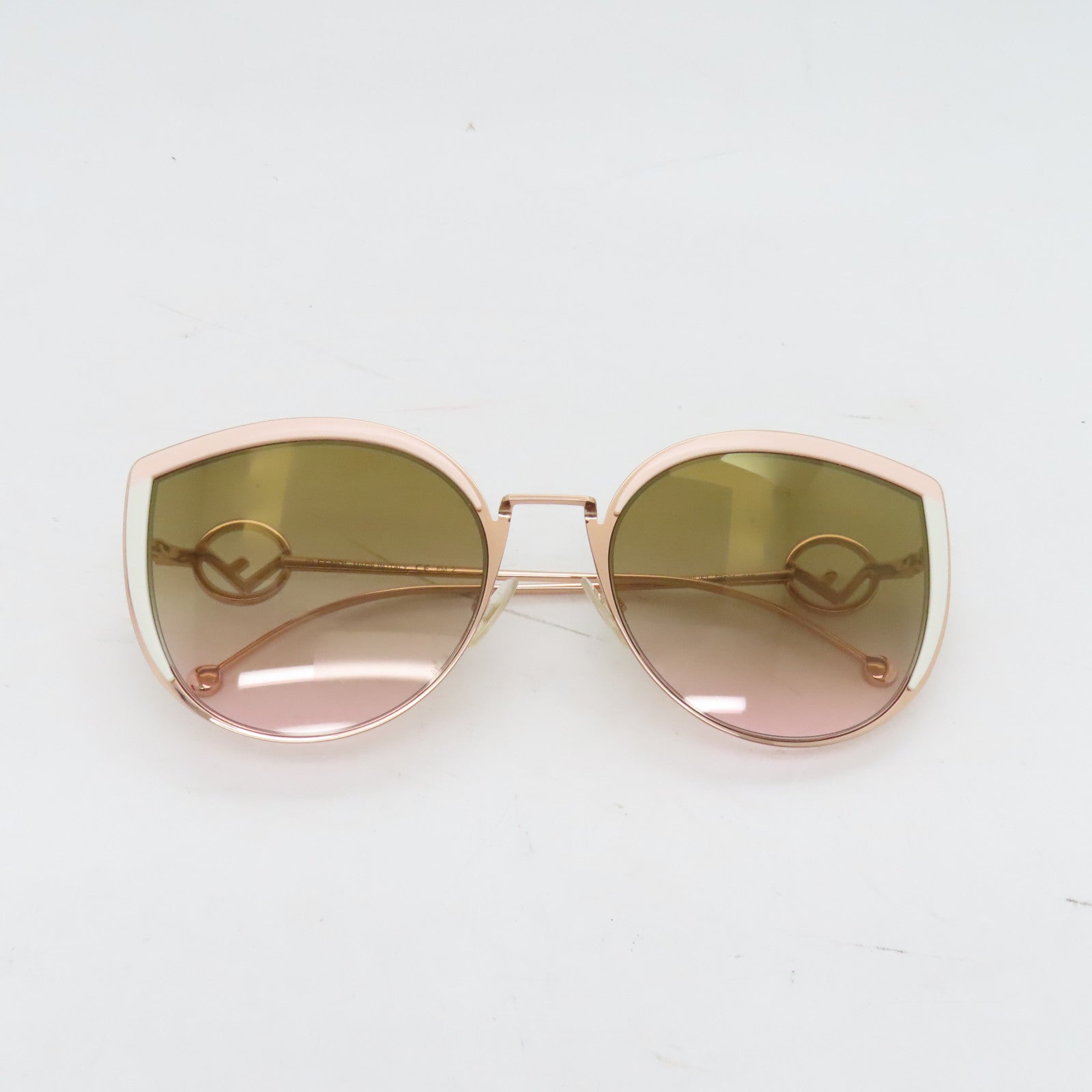 FENDI PVC Sunglasses太陽眼鏡粉紅色/啡色