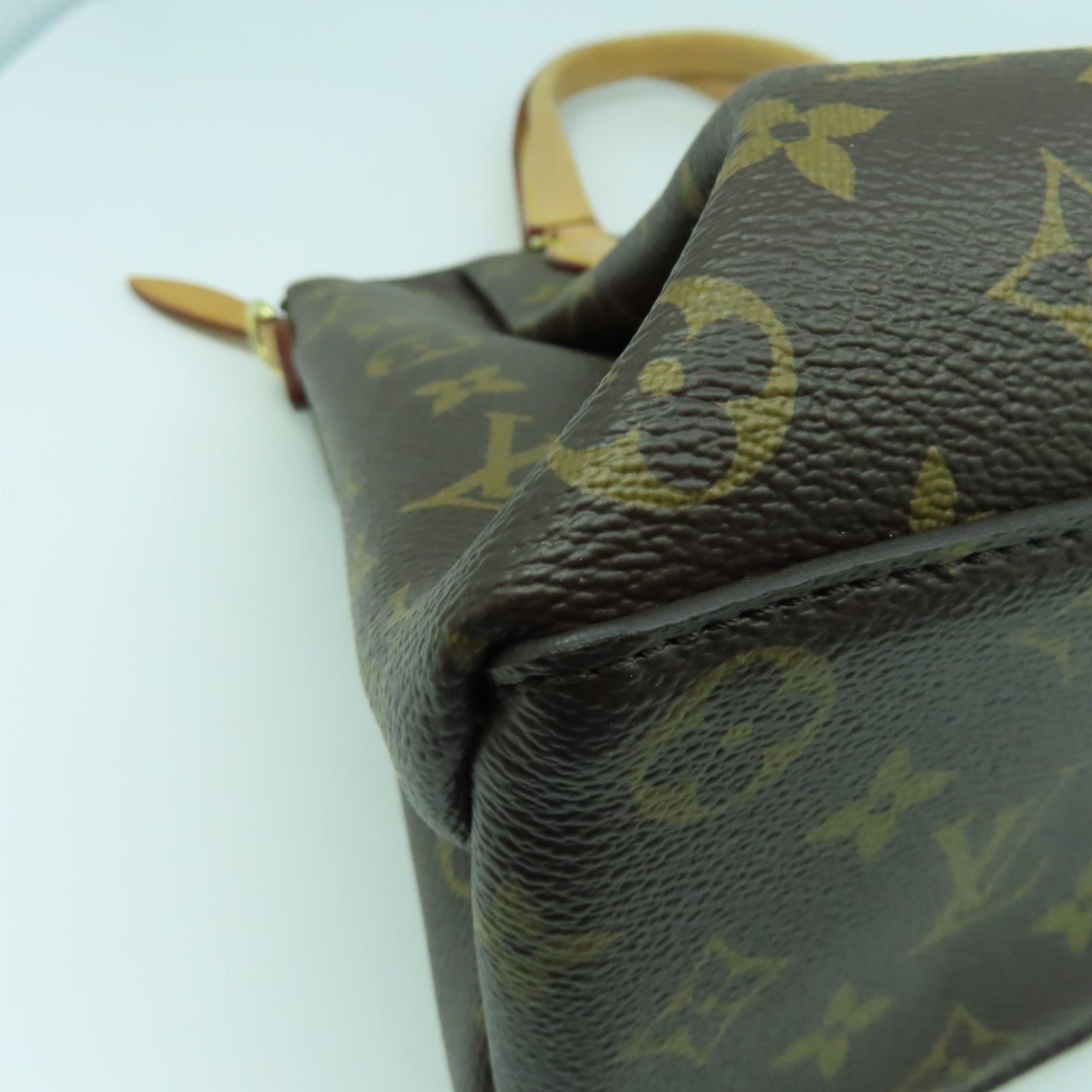 LOUIS VUITTON Monogram Rivoli MM金扣手挽肩背兩用袋啡色