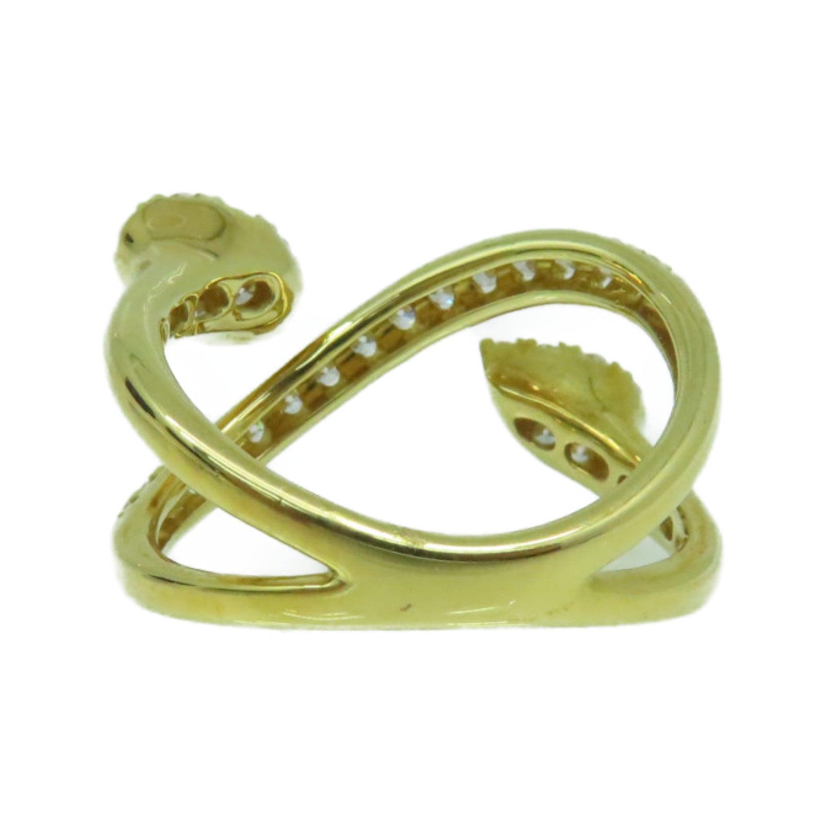 JEWELRY 【激減優惠】18K黃金/0.85ct鑽石Diamond Ring戒指US#6.25