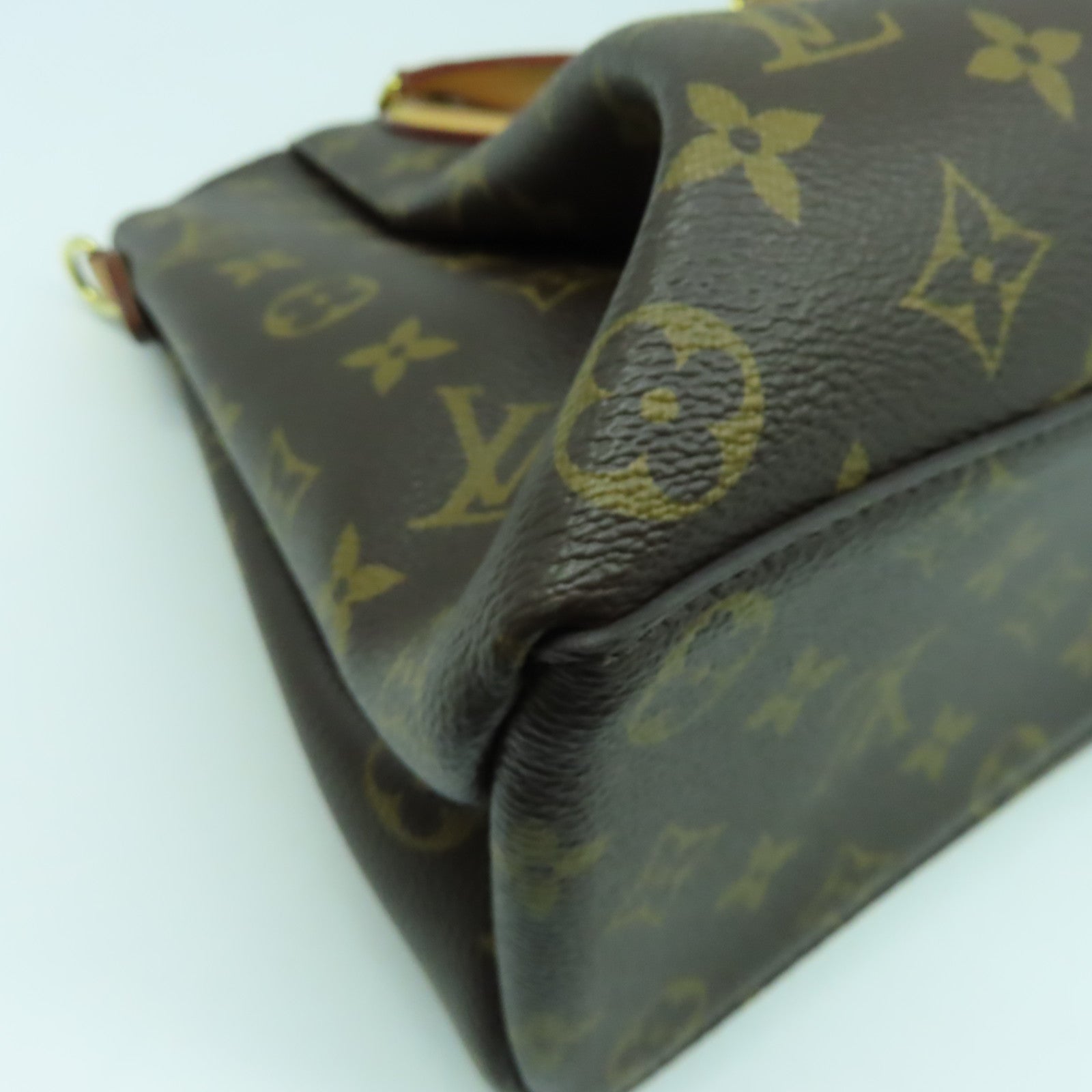 LOUIS VUITTON Monogram Rivoli MM金扣手挽肩背兩用袋啡色