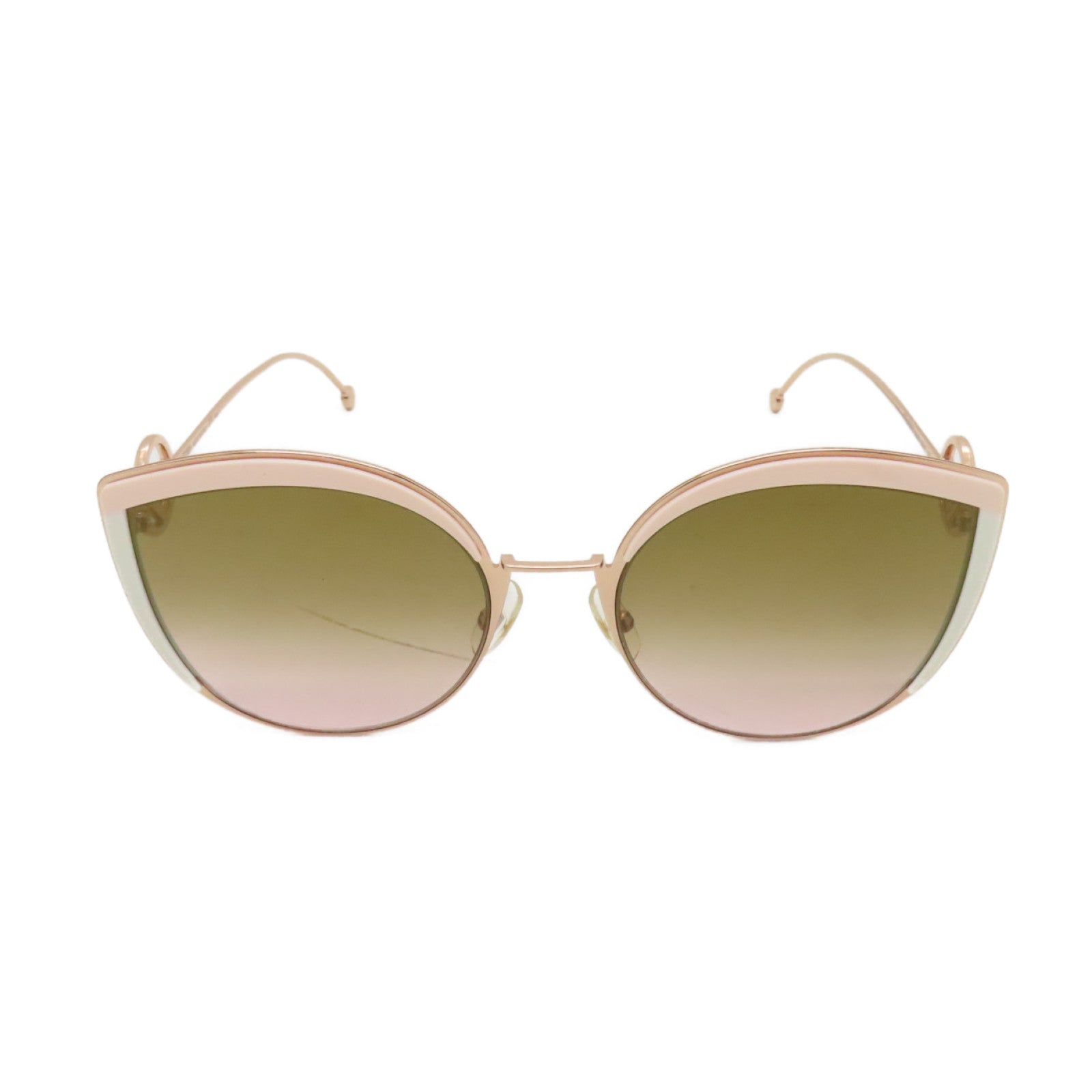 FENDI PVC Sunglasses太陽眼鏡粉紅色/啡色
