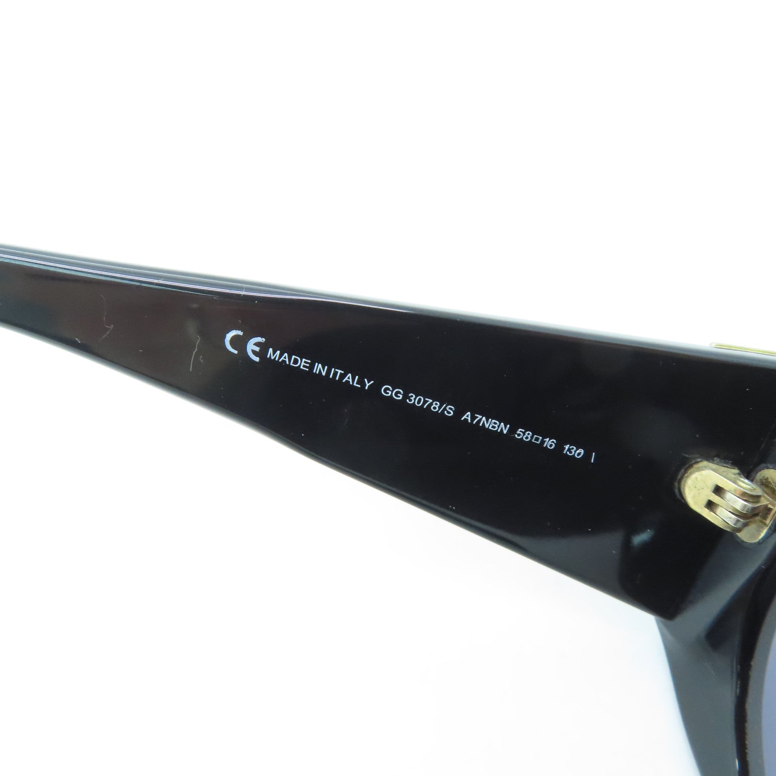 GUCCI 【激減優惠】PVC Sunglasses太陽眼鏡黑色/白色