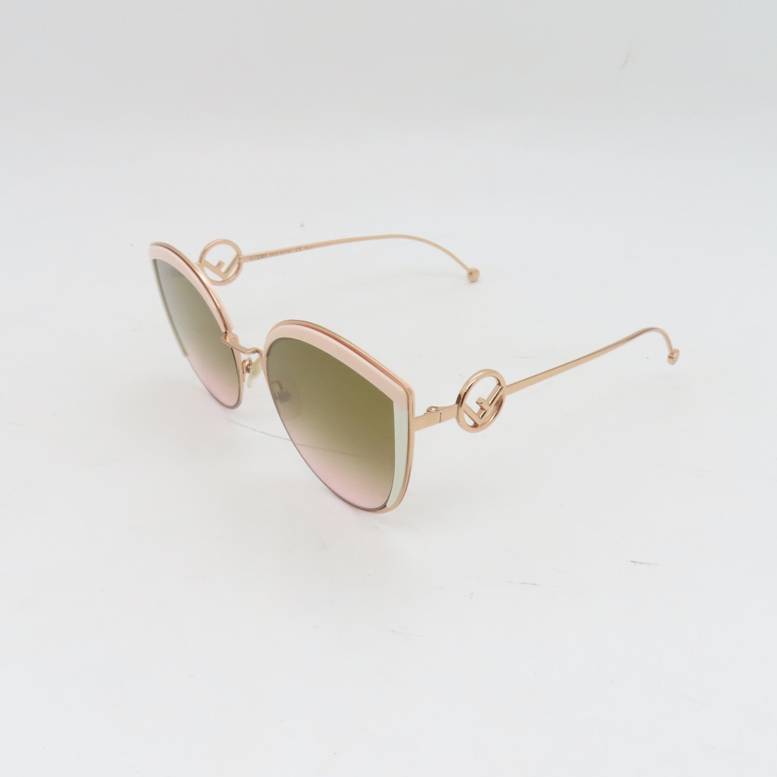 FENDI PVC Sunglasses太陽眼鏡粉紅色/啡色
