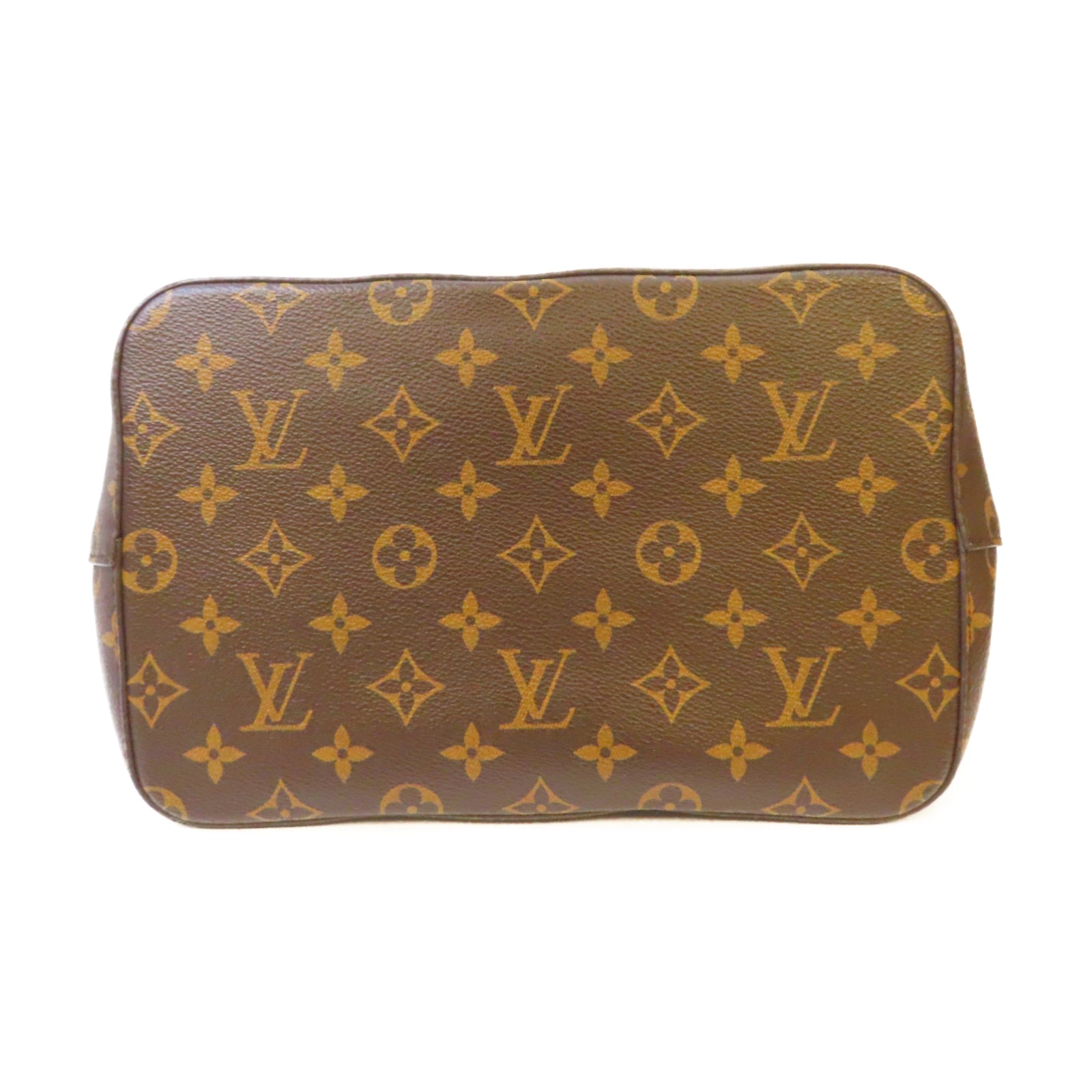 LOUIS VUITTON Monogram Noe金扣肩背袋啡色/粉紅色