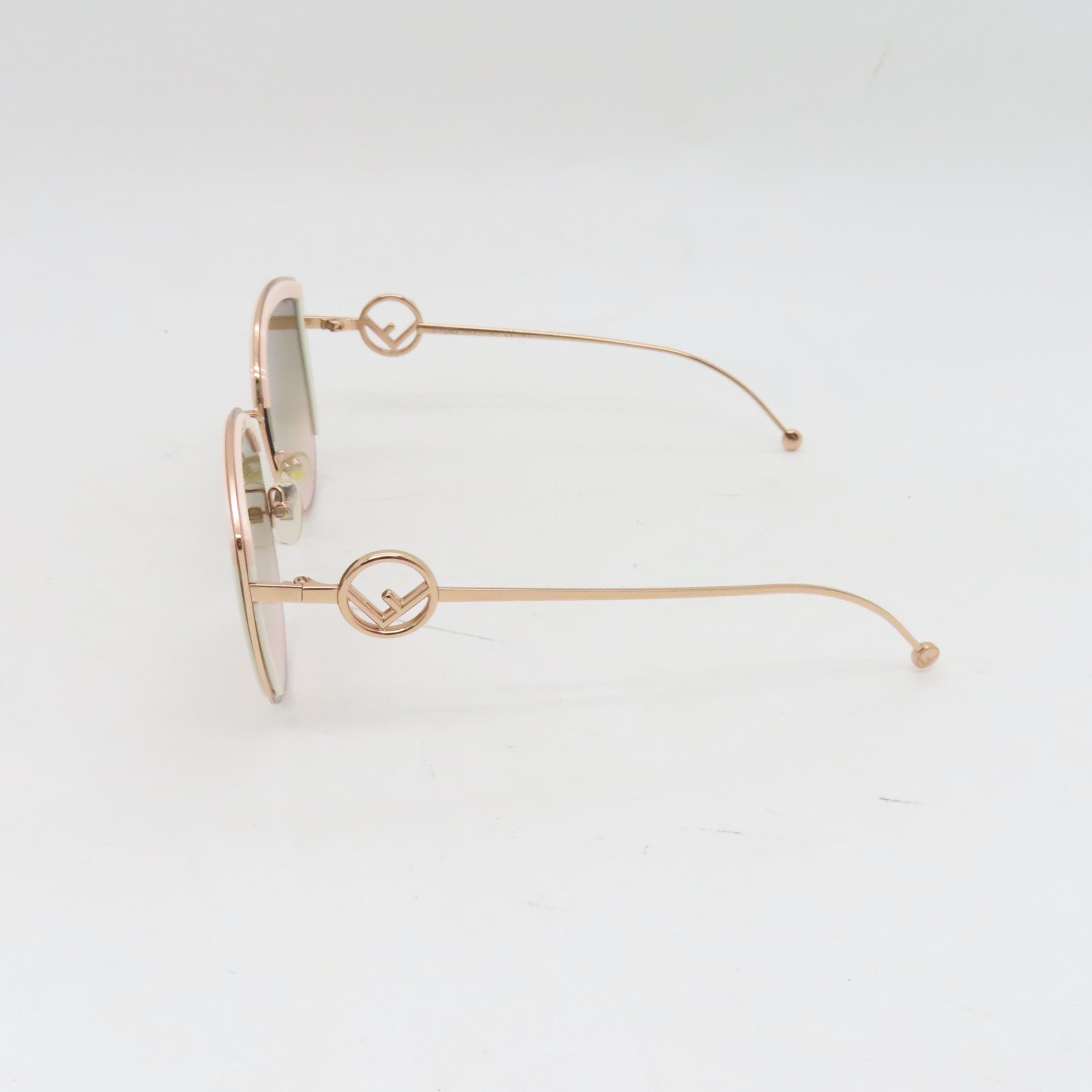 FENDI PVC Sunglasses太陽眼鏡粉紅色/啡色