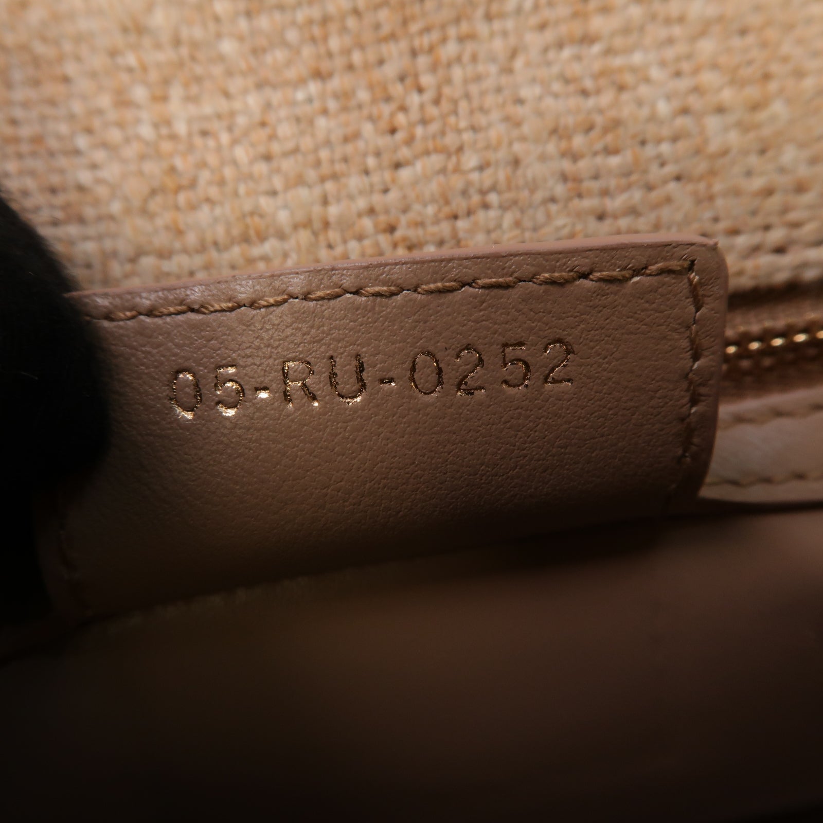 Dior 帆布Dior Caro金扣鏈帶肩背袋粉紅色