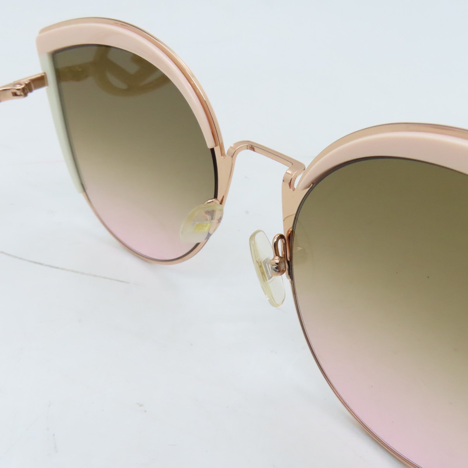 FENDI PVC Sunglasses太陽眼鏡粉紅色/啡色