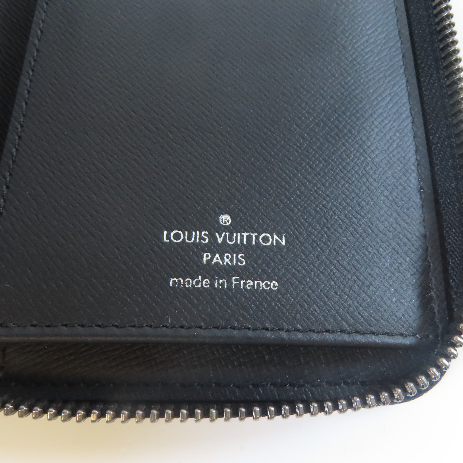 LOUIS VUITTON Monogram Eclipse Vertical Long Wallet銀扣長錢包黑色