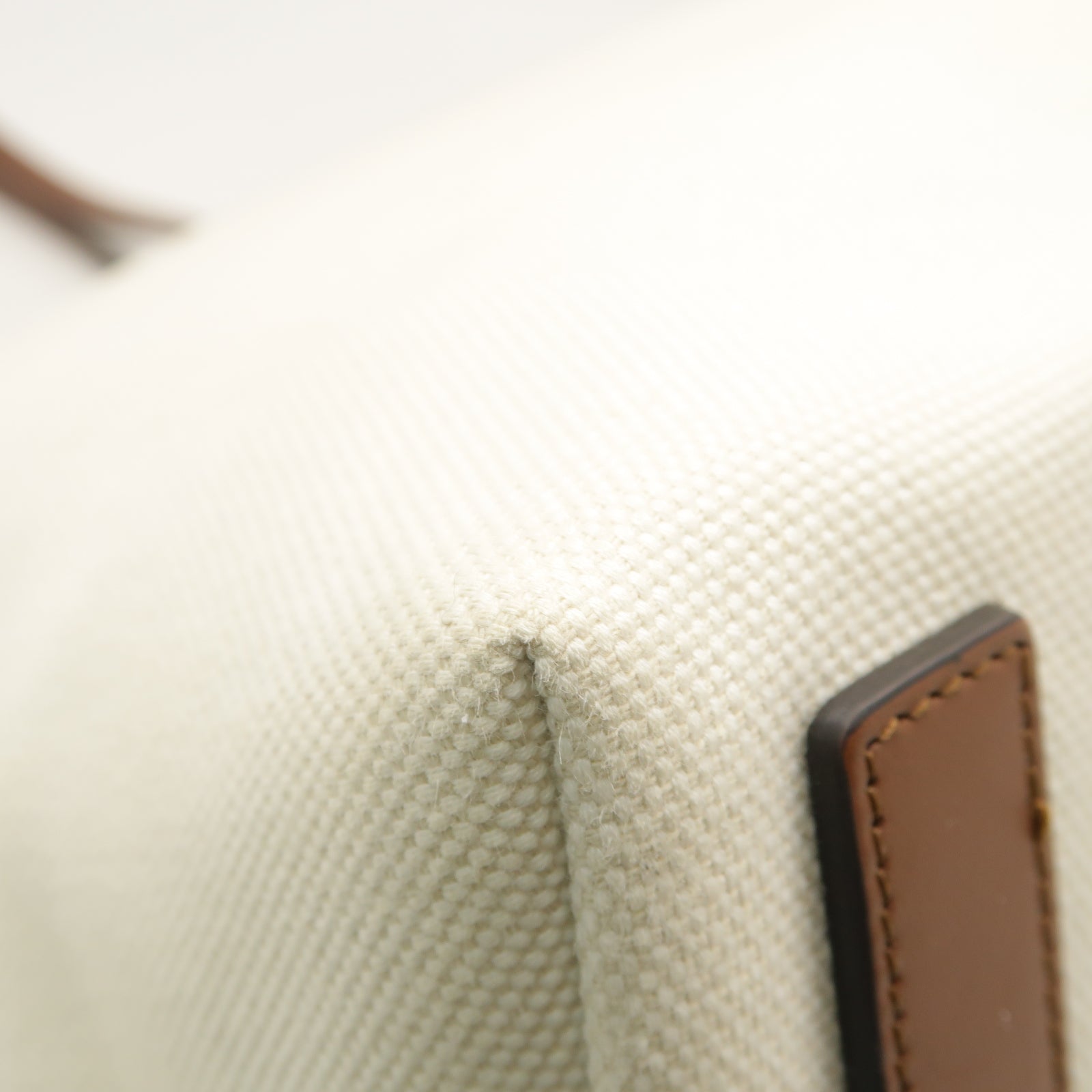 BURBERRY 帆布/皮革Shoulder Tote Bag金扣手挽袋米白色/黑色/啡色