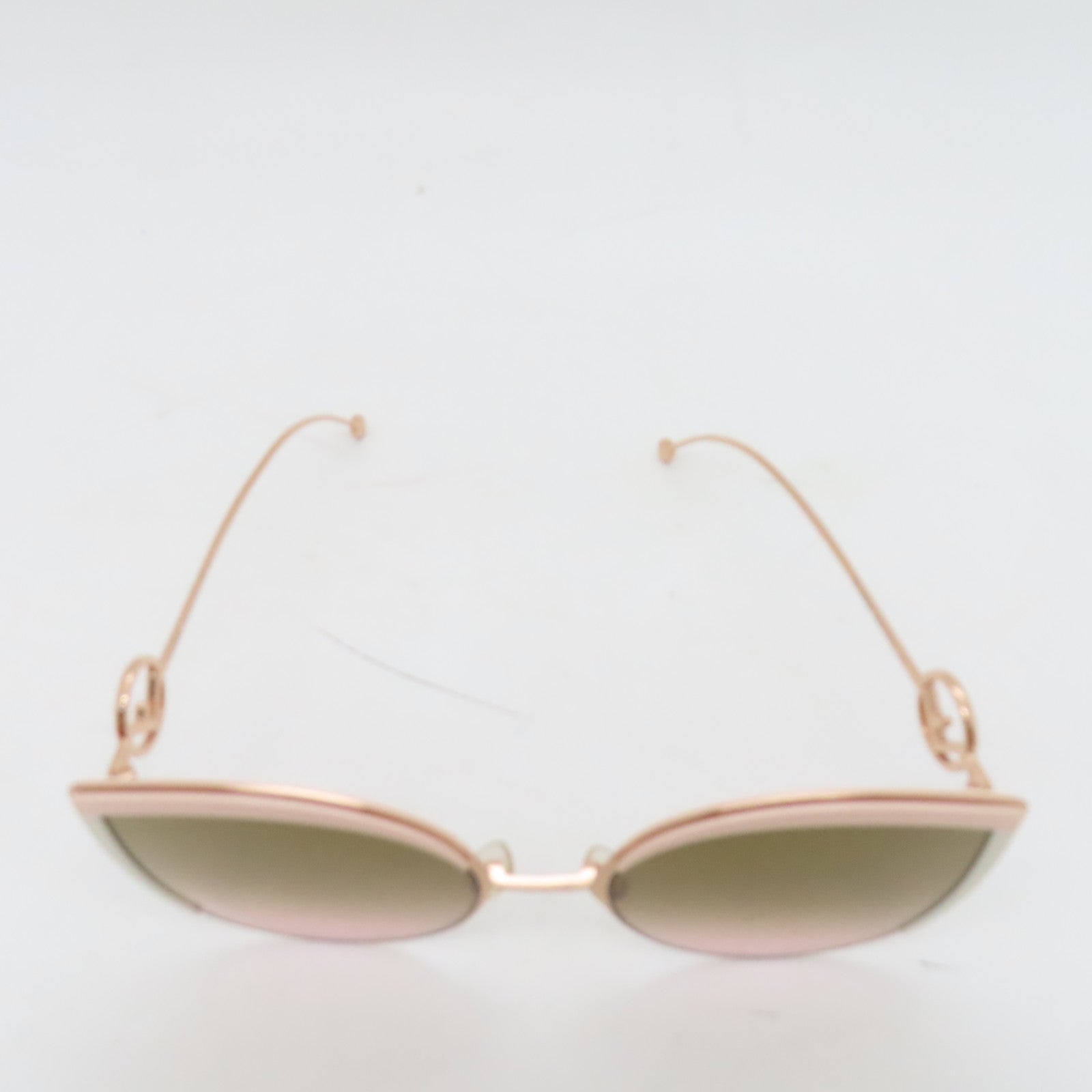 FENDI PVC Sunglasses太陽眼鏡粉紅色/啡色