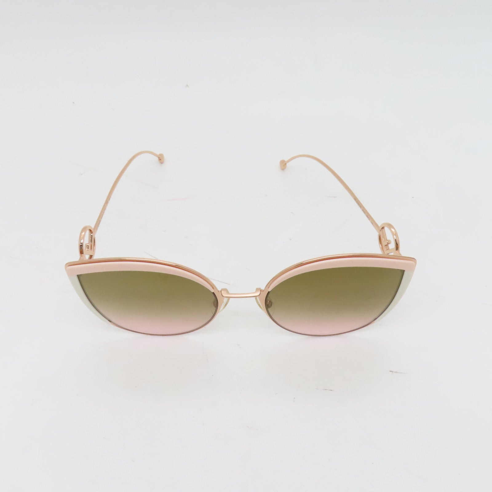 FENDI PVC Sunglasses太陽眼鏡粉紅色/啡色