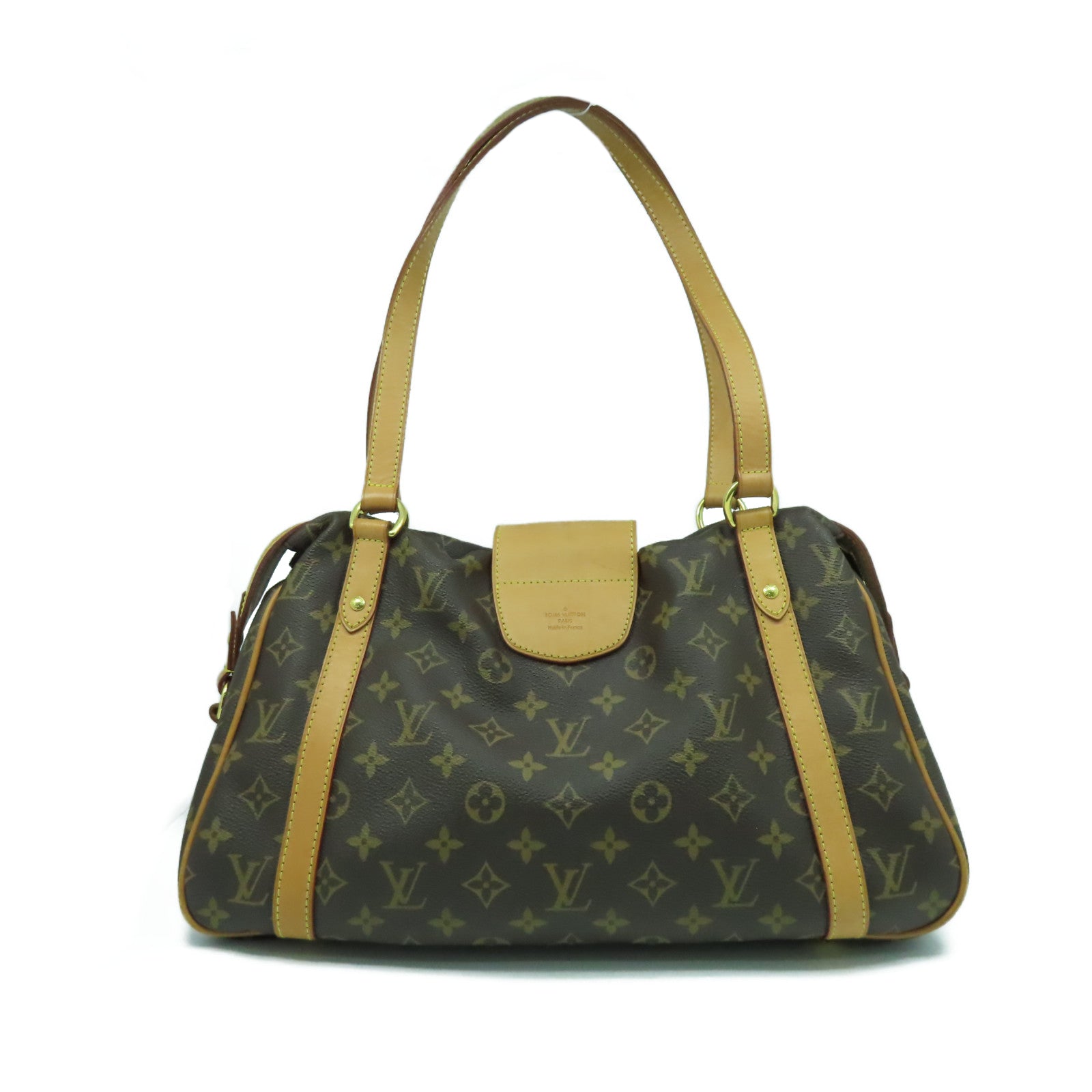 LOUIS VUITTON 【激減優惠】Monogram Stresa PM金扣肩背袋啡色