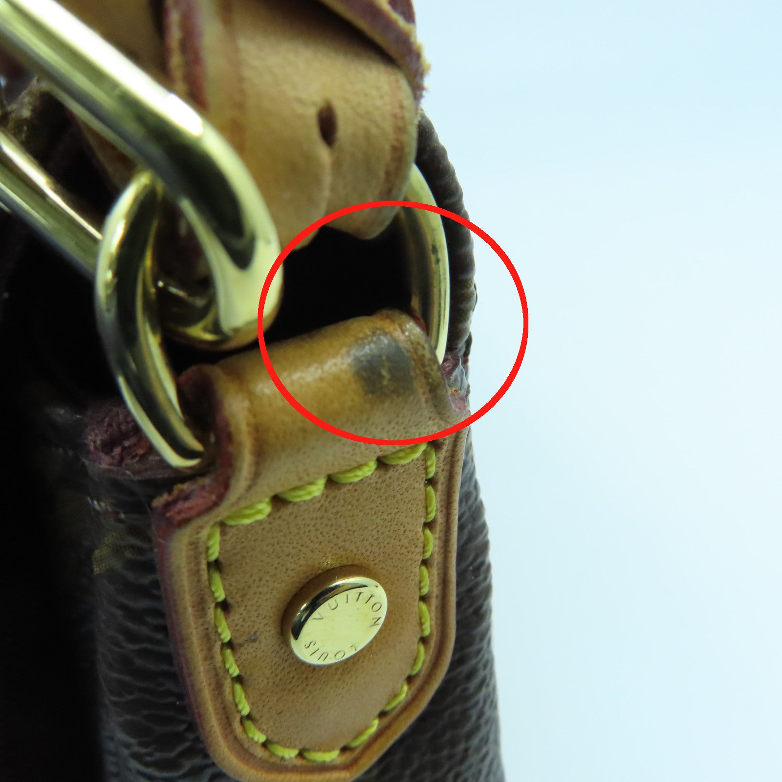 LOUIS VUITTON Monogram Favorite PM金扣肩背袋啡色