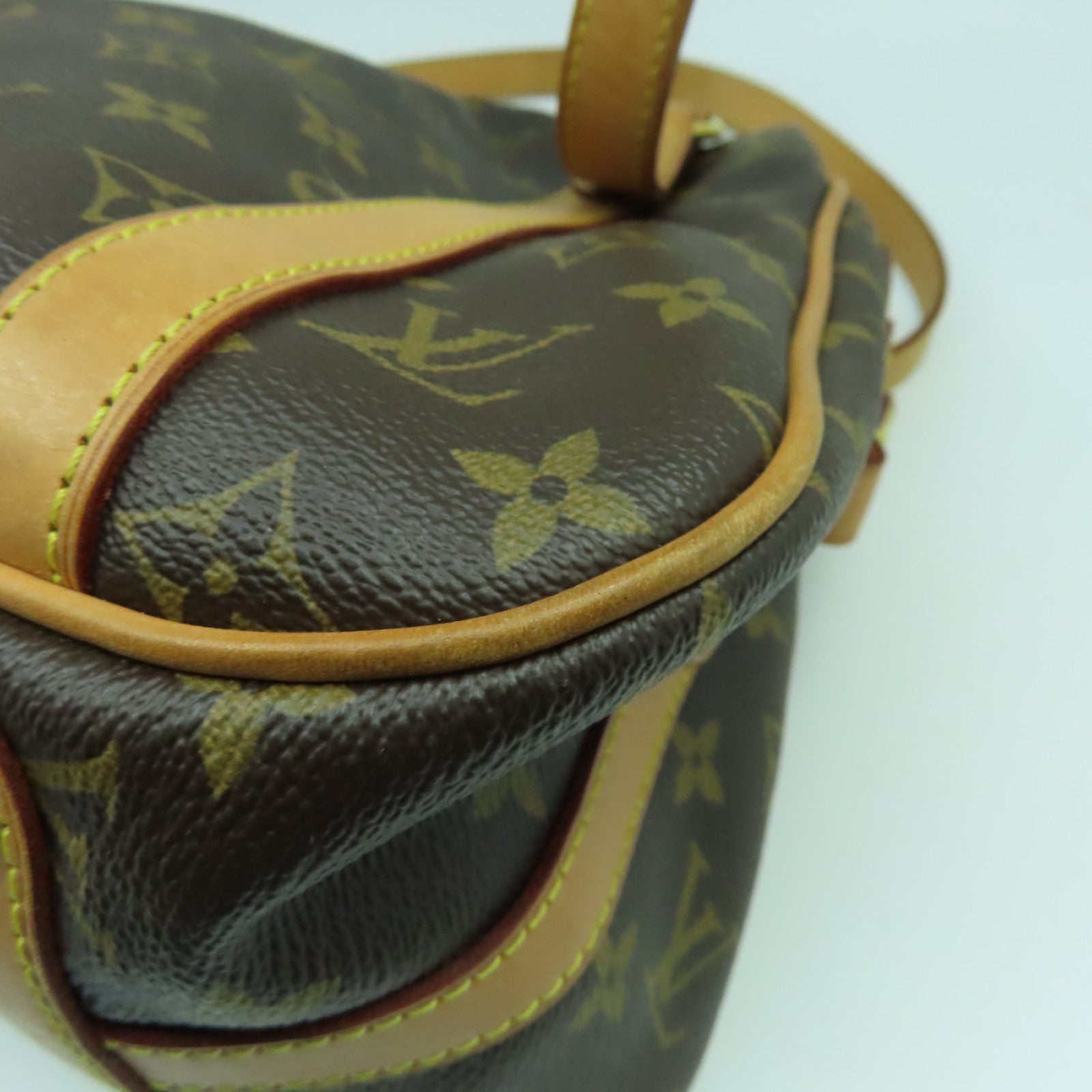 LOUIS VUITTON 【激減優惠】Monogram Stresa PM金扣肩背袋啡色
