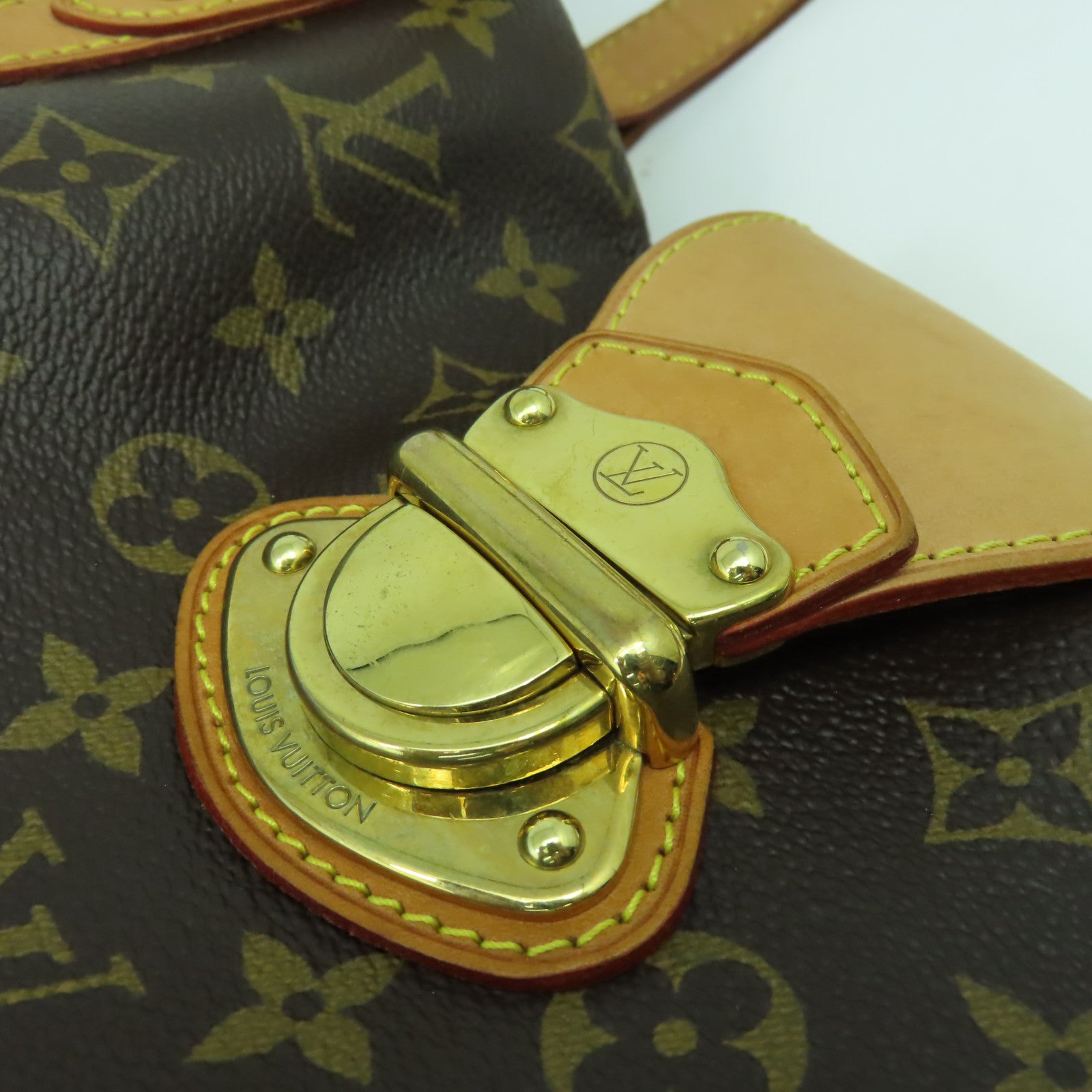 LOUIS VUITTON 【激減優惠】Monogram Stresa PM金扣肩背袋啡色